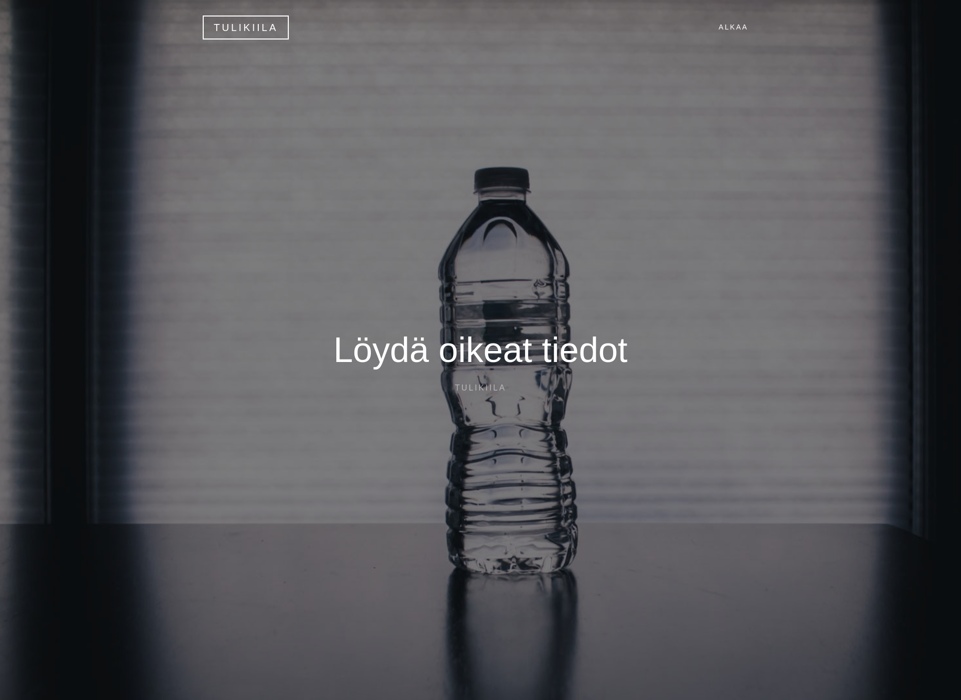 Screenshot for tulikiila.fi
