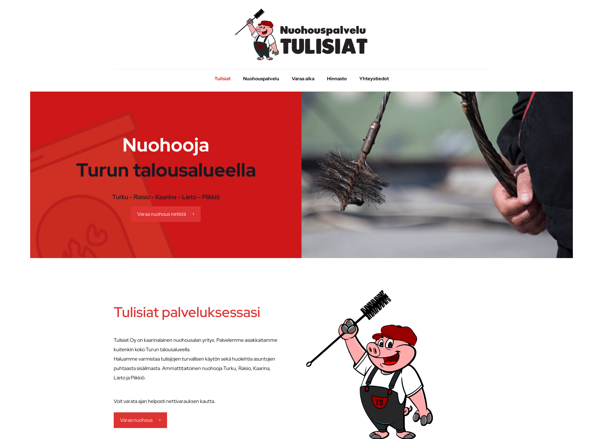Screenshot for tulisiat.fi