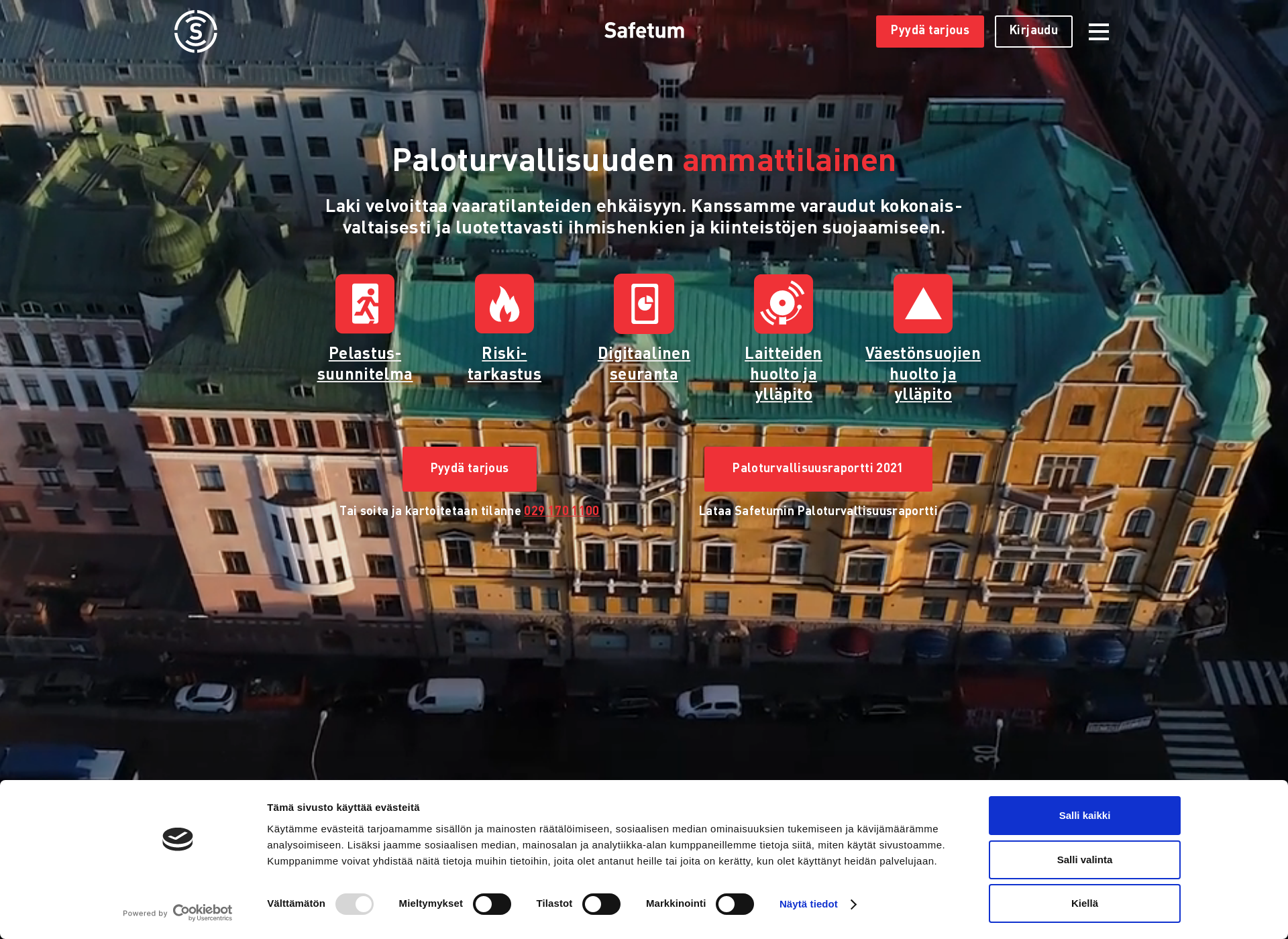 Screenshot for tulityosuunnitelma.fi
