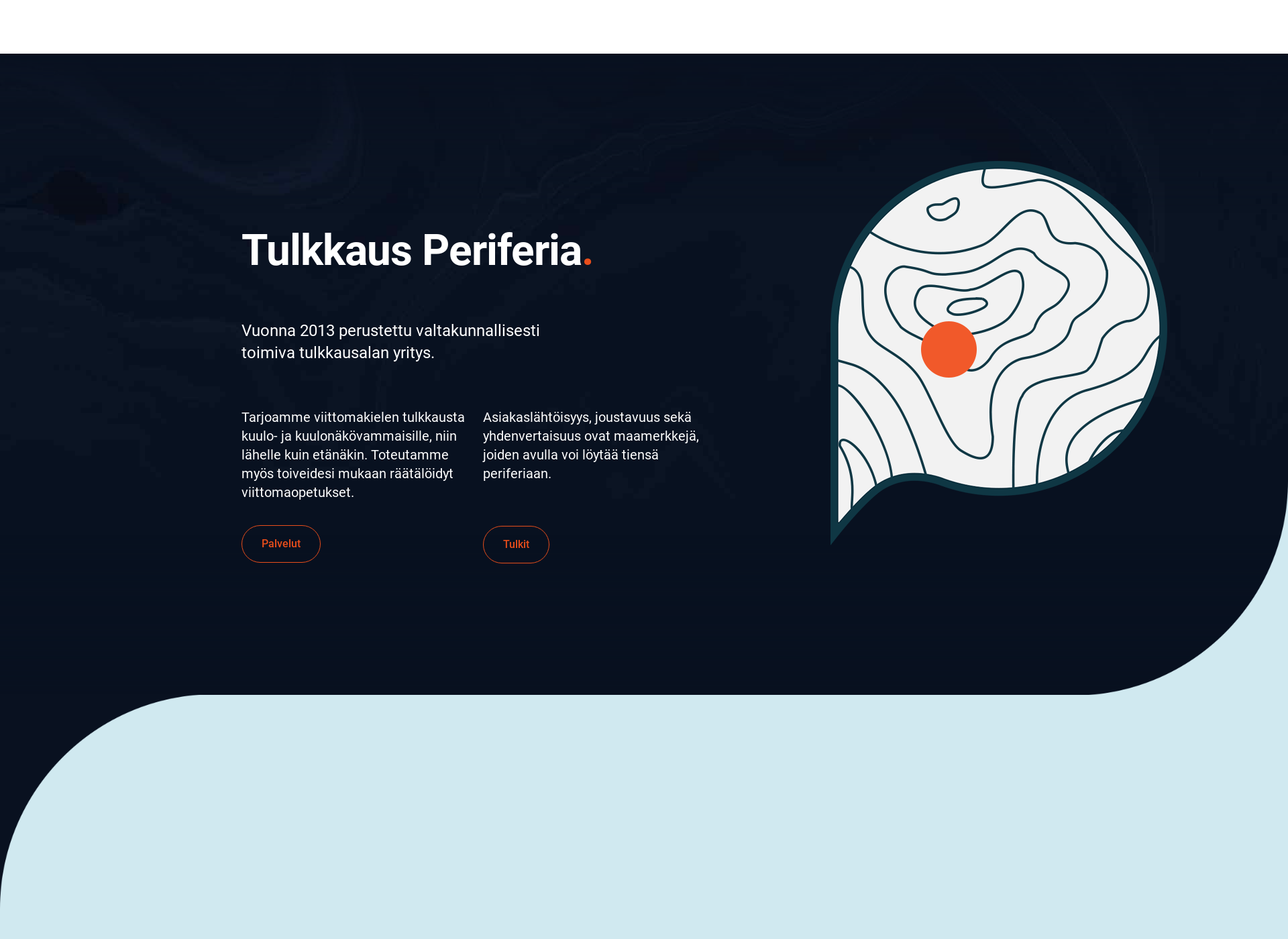 Screenshot for tulkkausperiferia.fi