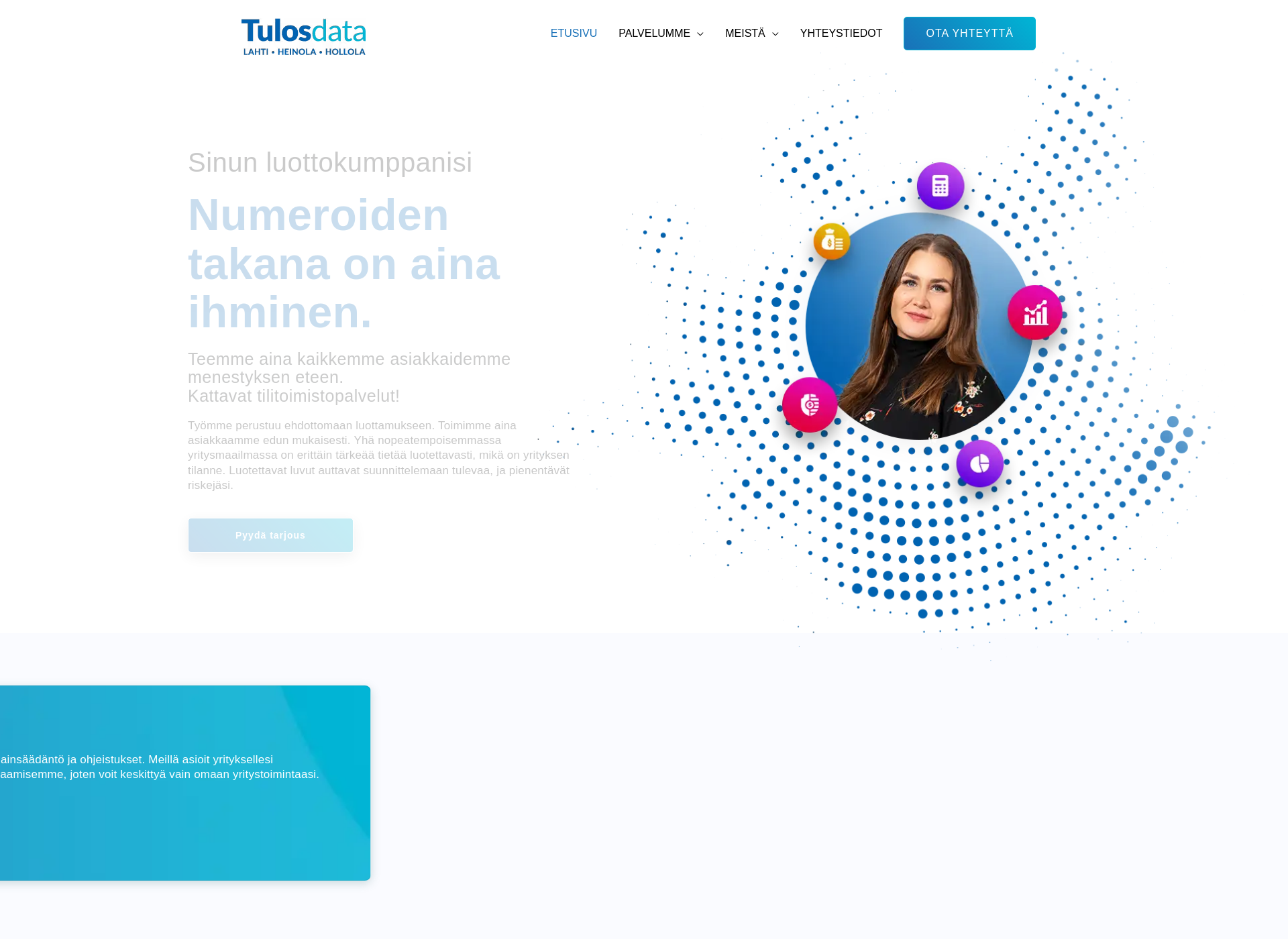 Screenshot for tulosdata.fi
