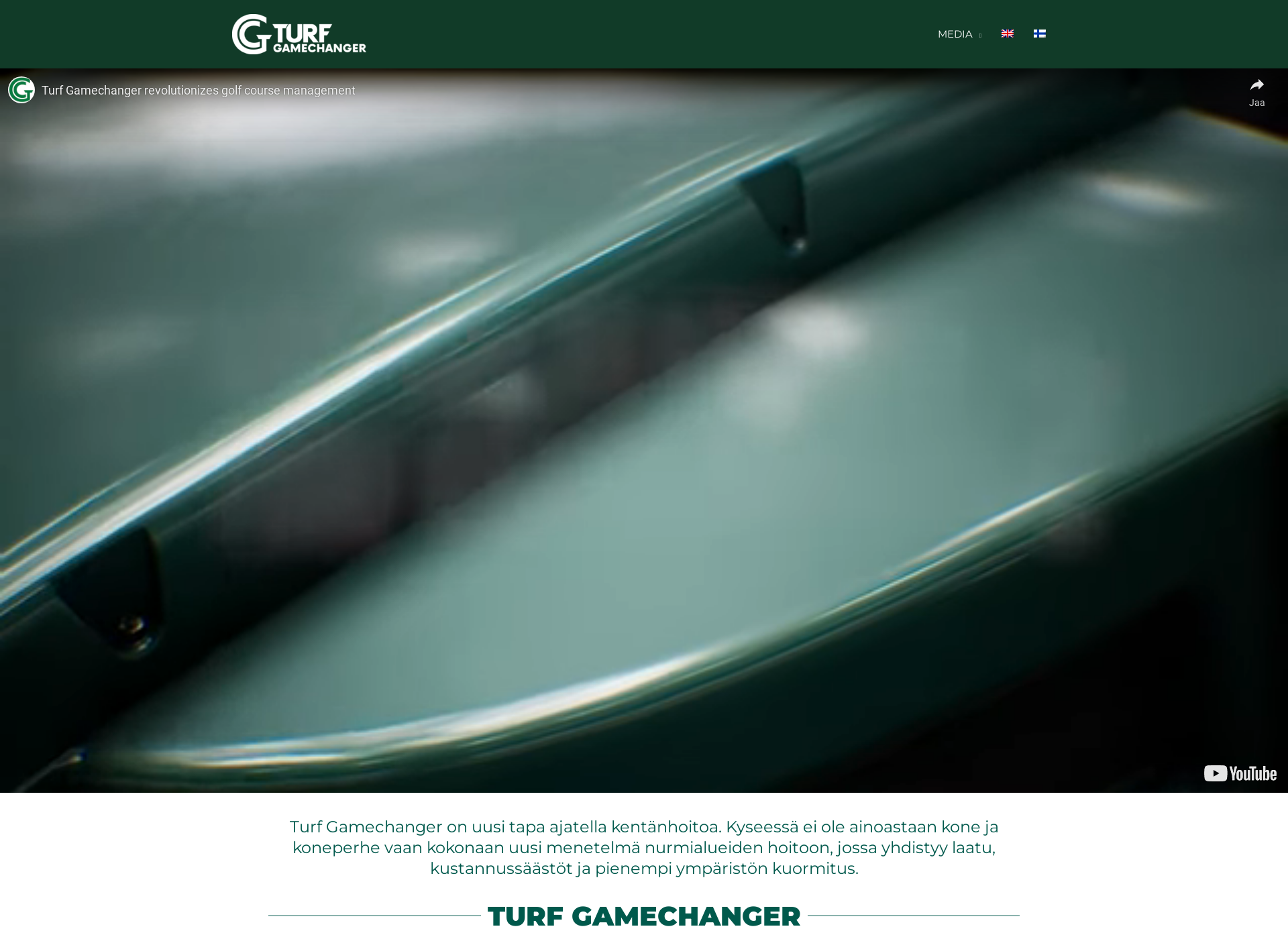 Screenshot for turfgamechanger.com
