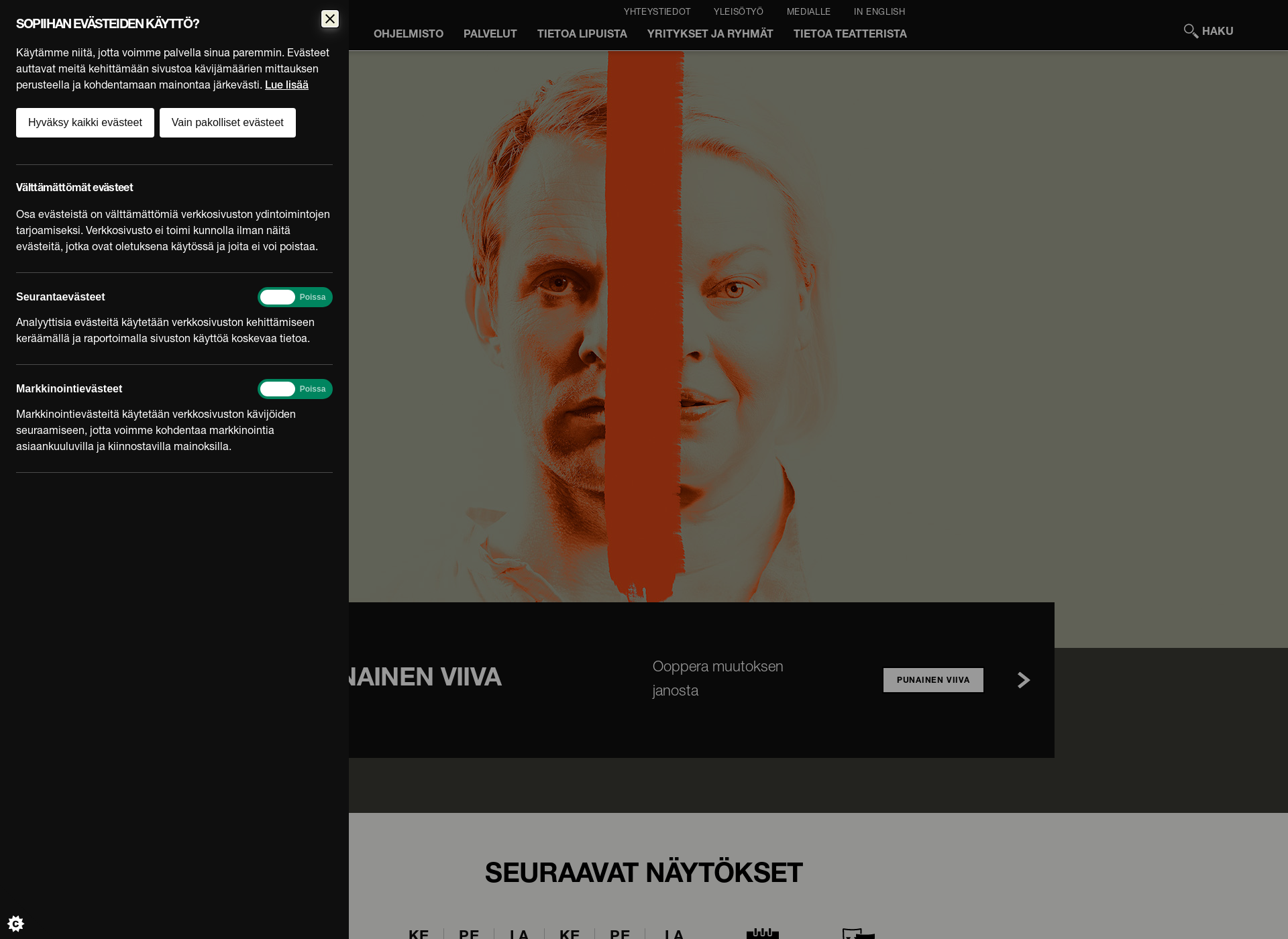 Screenshot for turkucitytheatre.fi