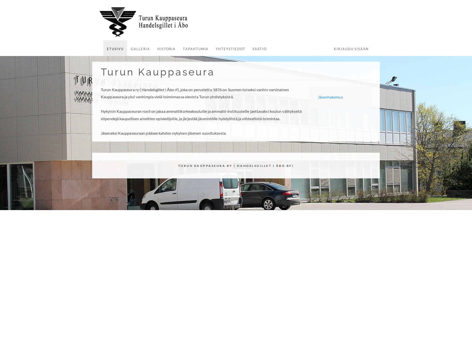 Screenshot for turunkauppaseura.fi