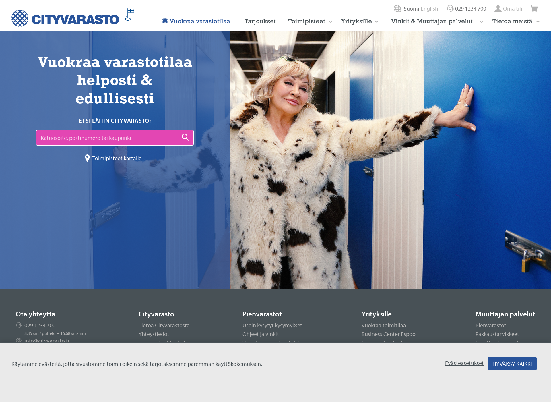 Screenshot for turunminivarasto.fi