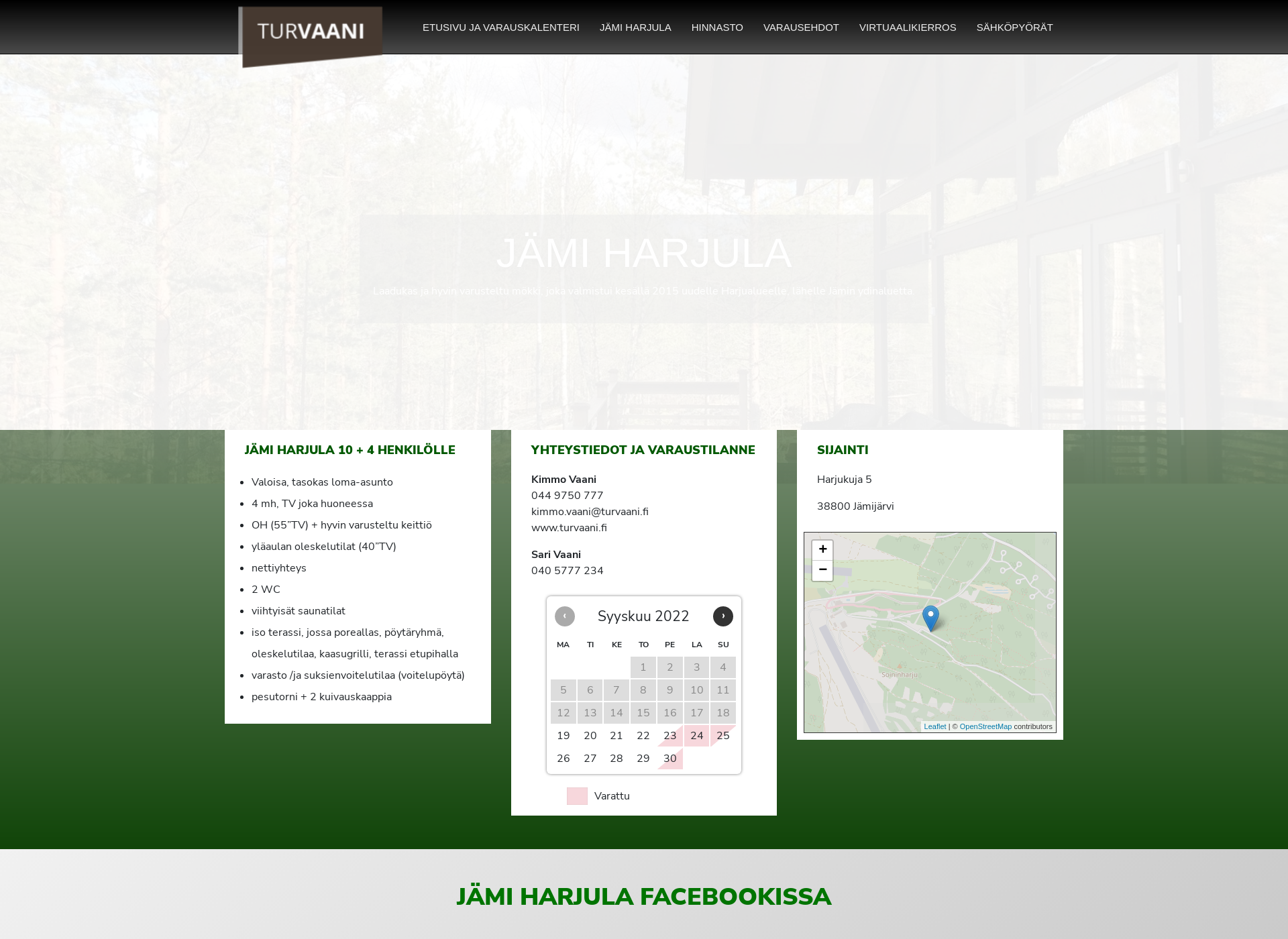 Screenshot for turvaani.fi