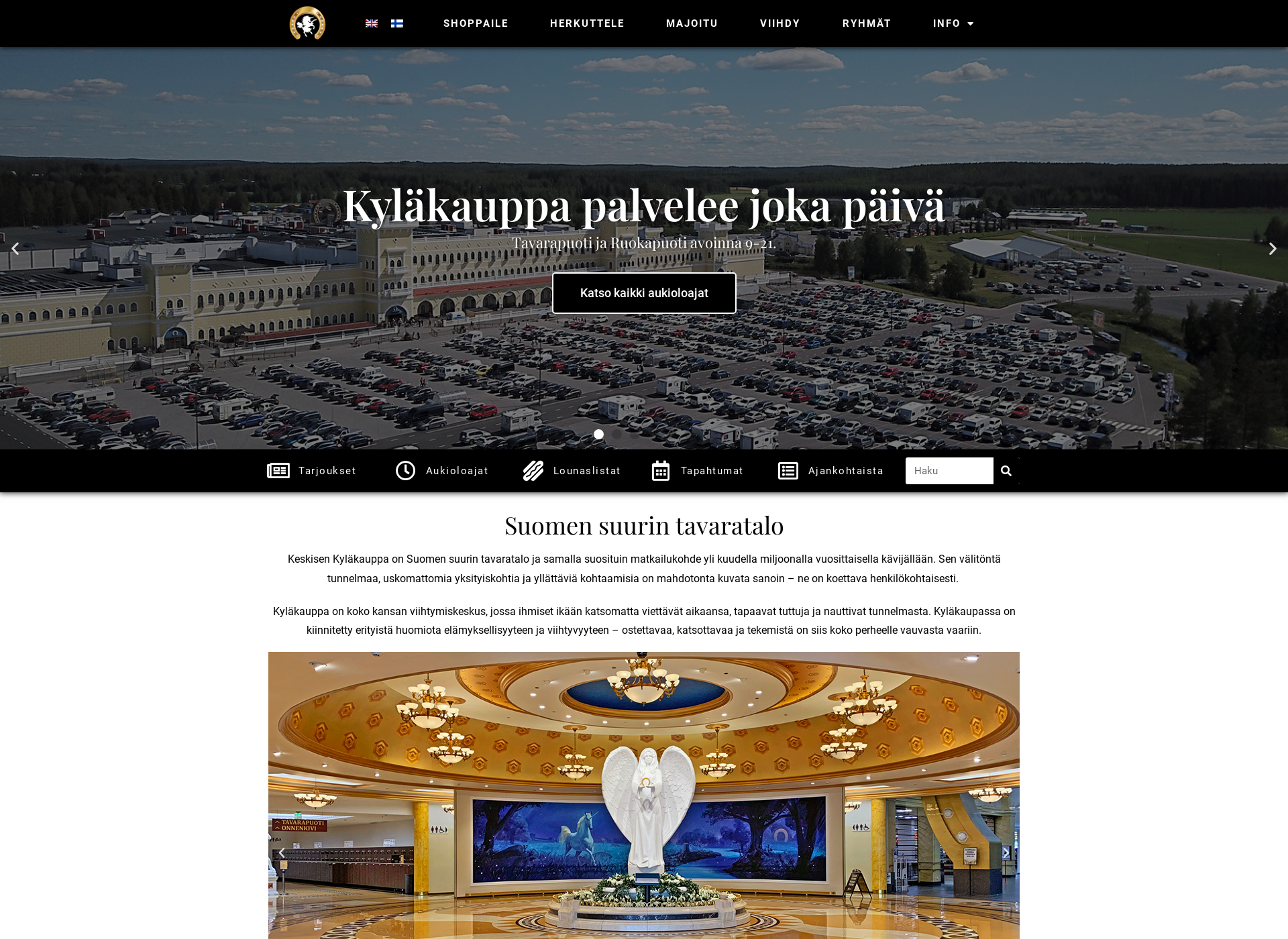 Screenshot for tuuri.fi