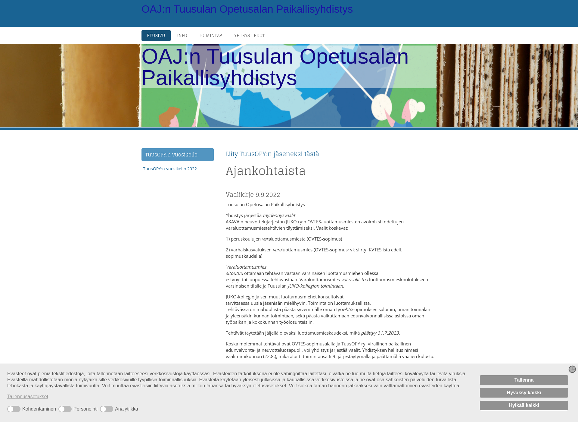 Screenshot for tuusopy.fi