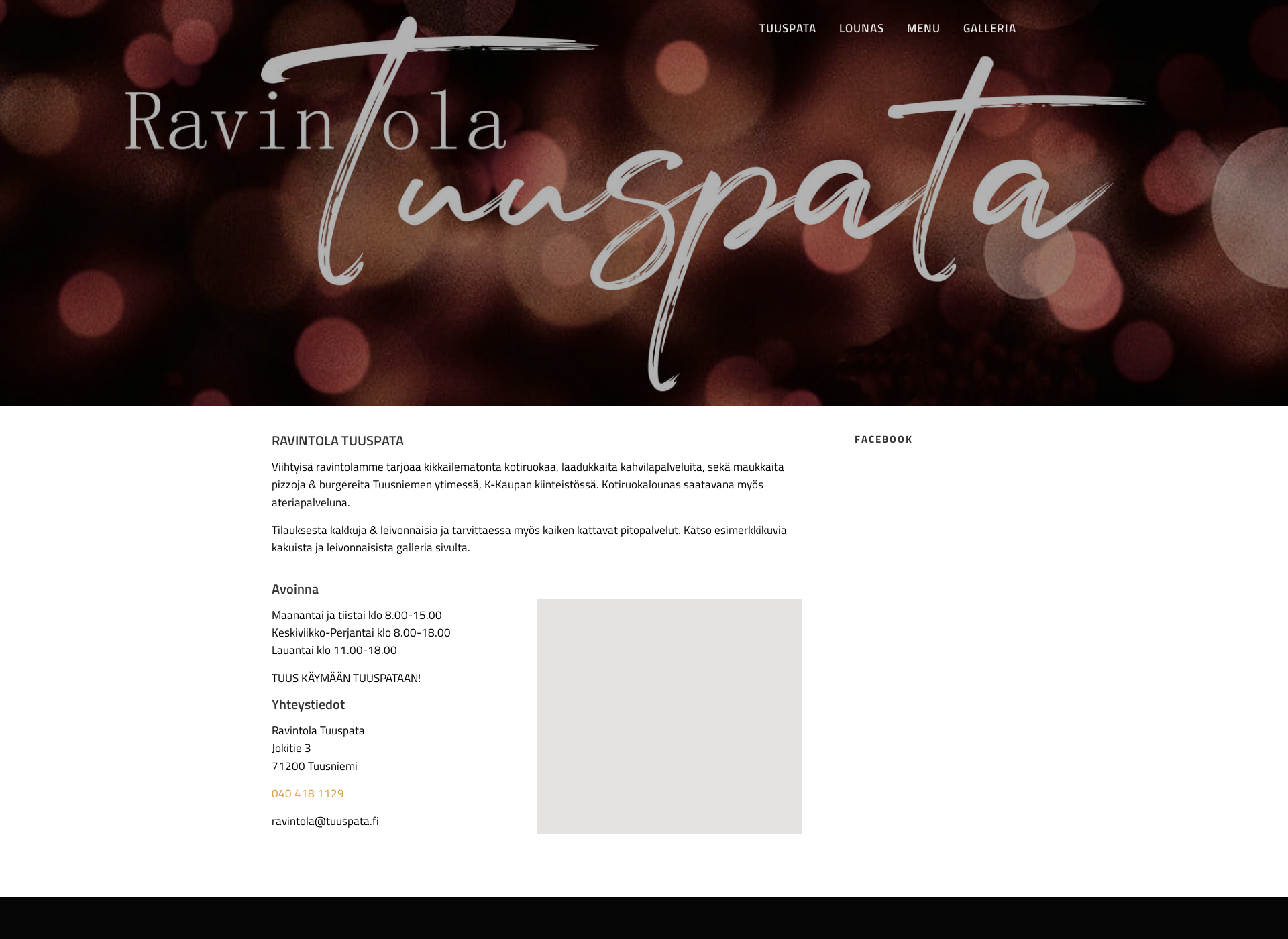 Screenshot for tuuspata.fi