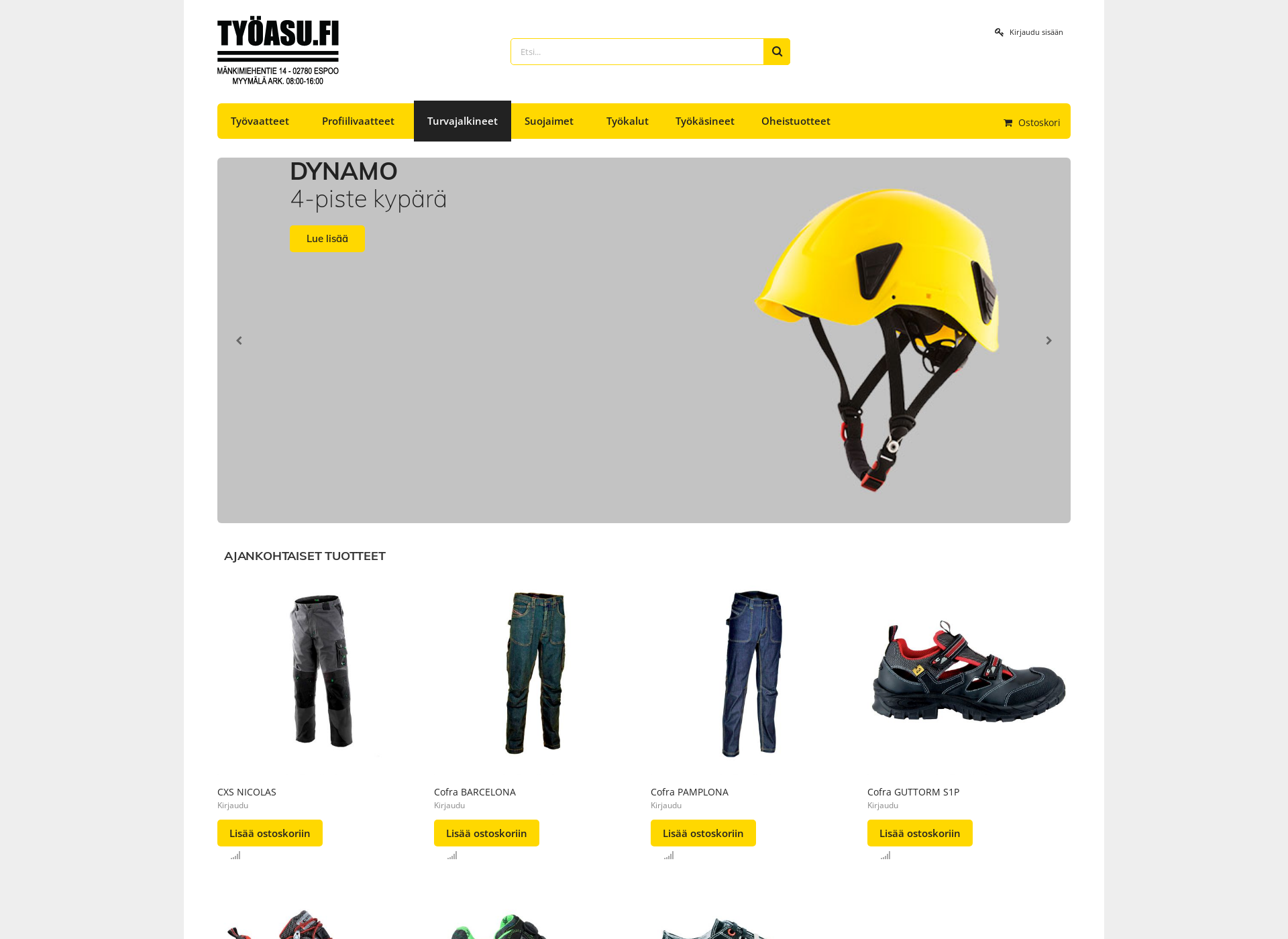 Screenshot for tyoasu.fi