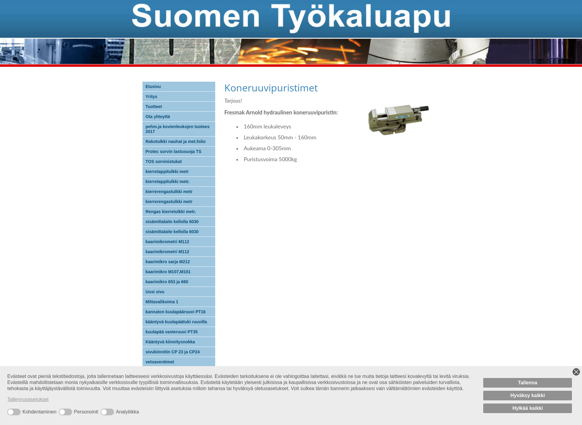 Screenshot for tyokaluapu.fi