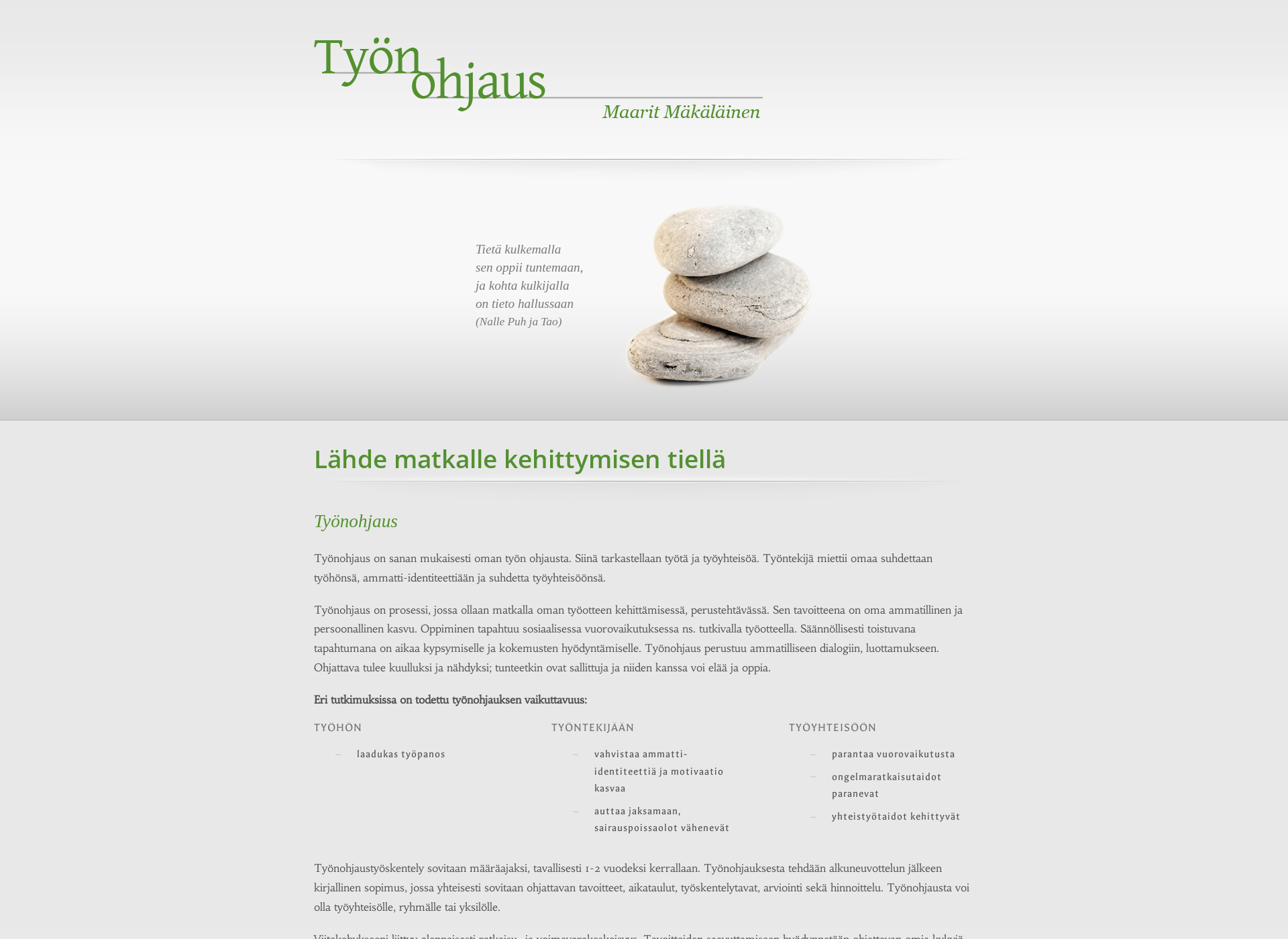 Screenshot for tyonohjausmakalainen.fi