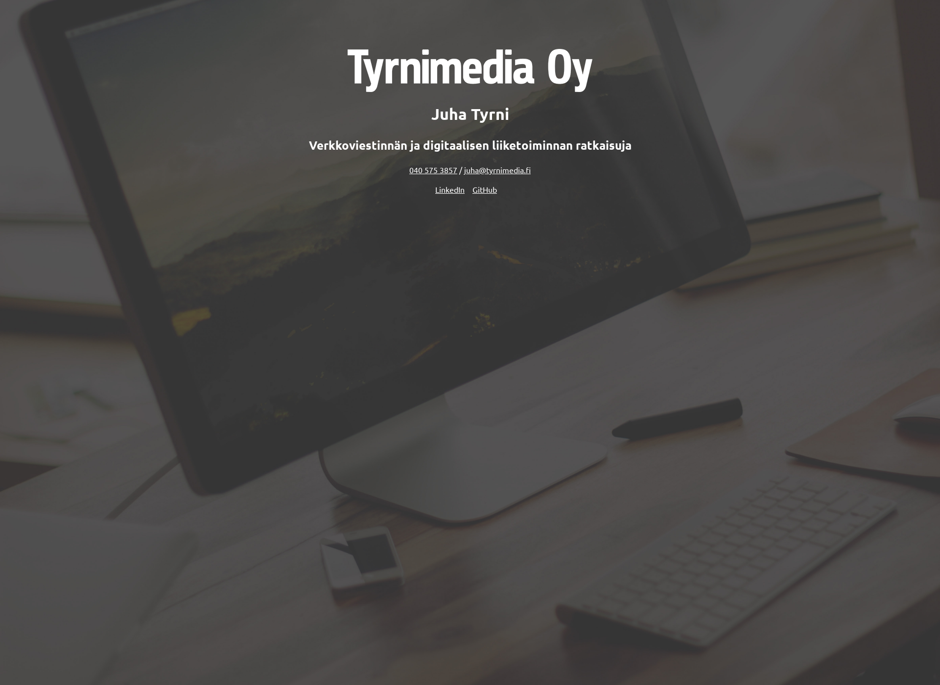Screenshot for tyrnimedia.fi