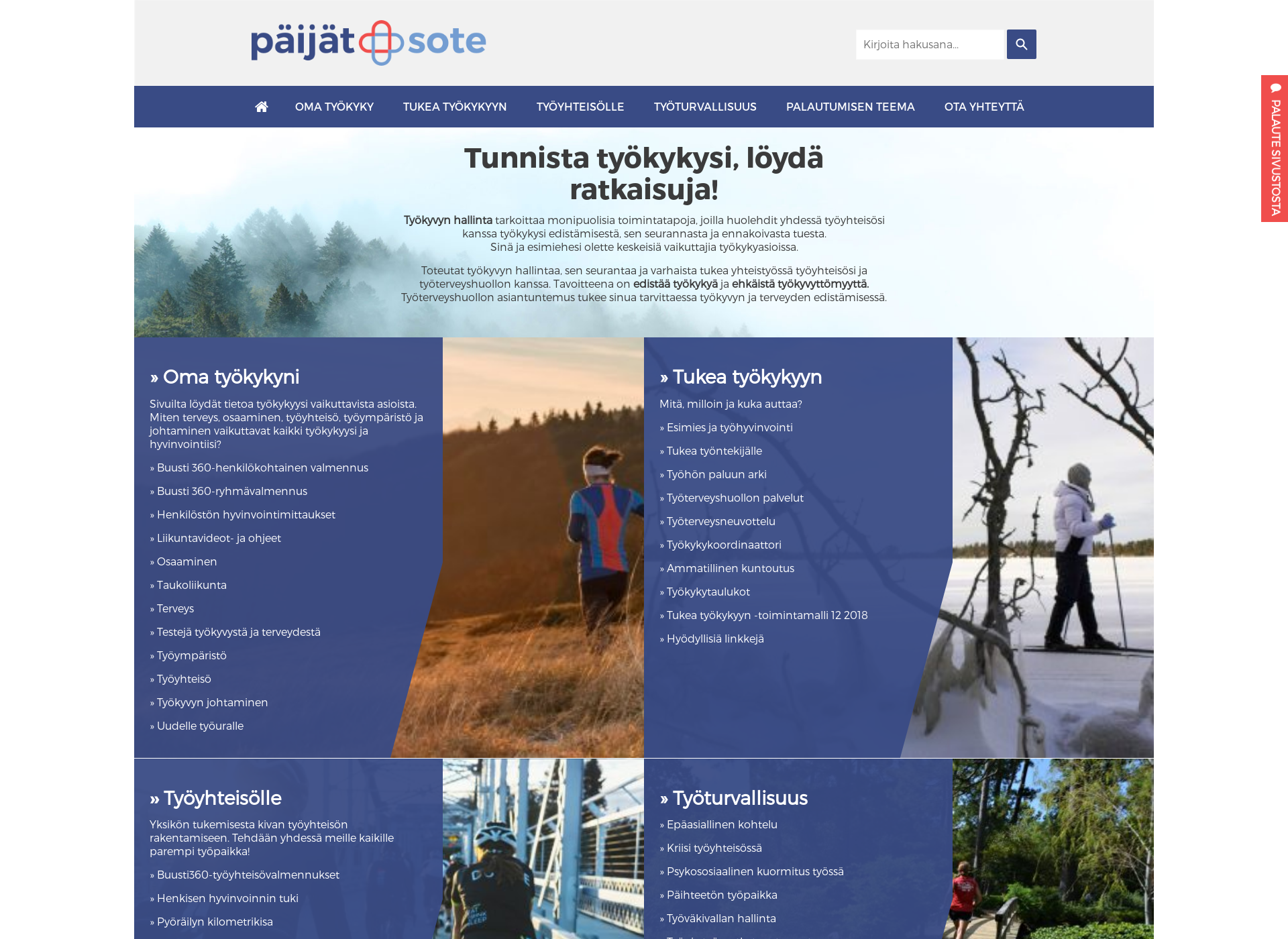 Screenshot for työhyvis.fi