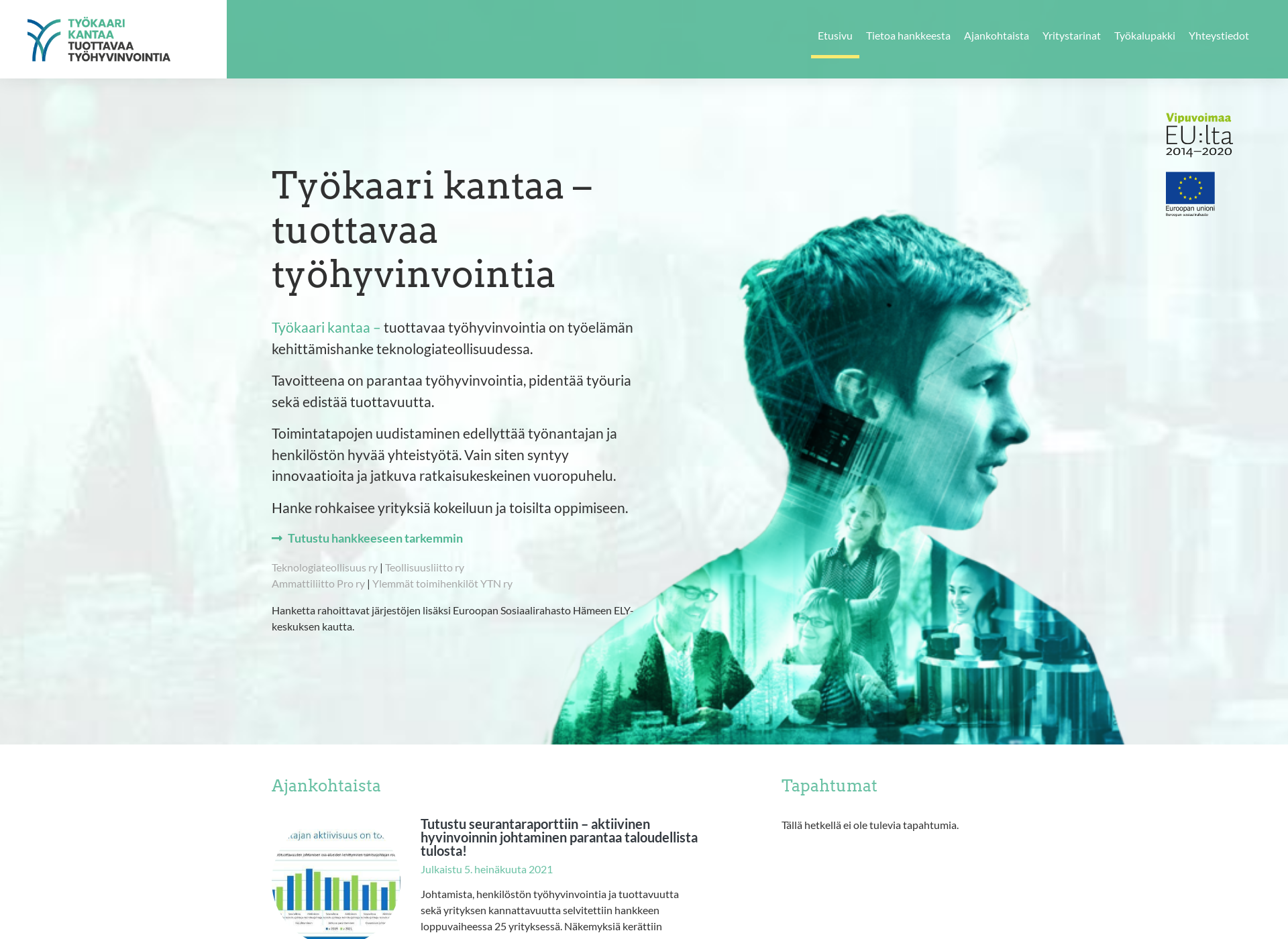 Screenshot for työkaari.fi
