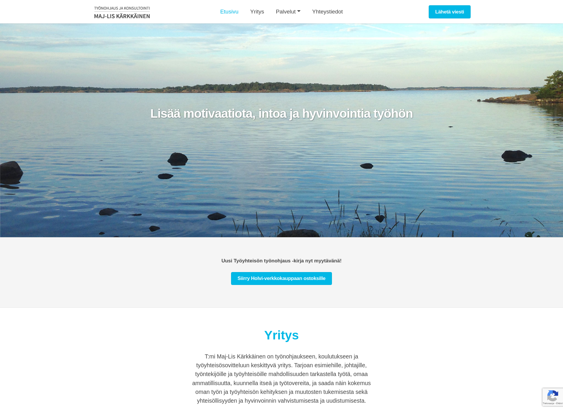 Screenshot for työnohjausjakonsultointi.fi