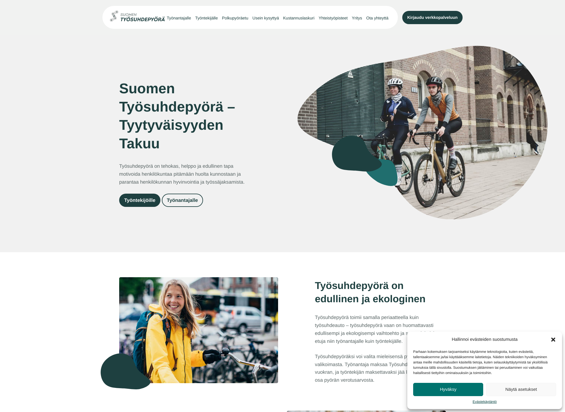 Screenshot for työsuhdepyörä.fi