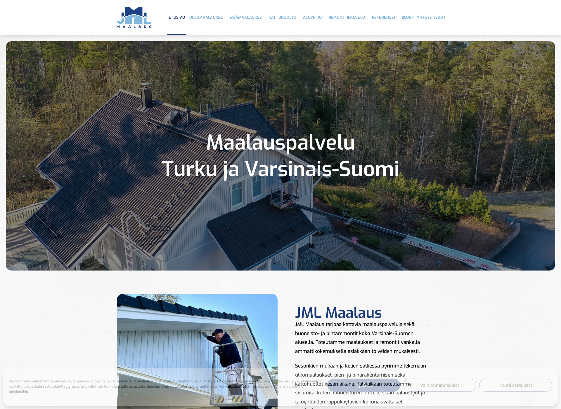 Screenshot for ulkomaalausturku.fi