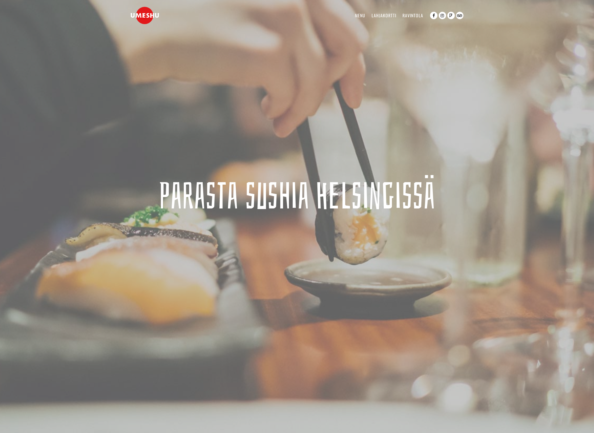 Screenshot for umeshu.fi