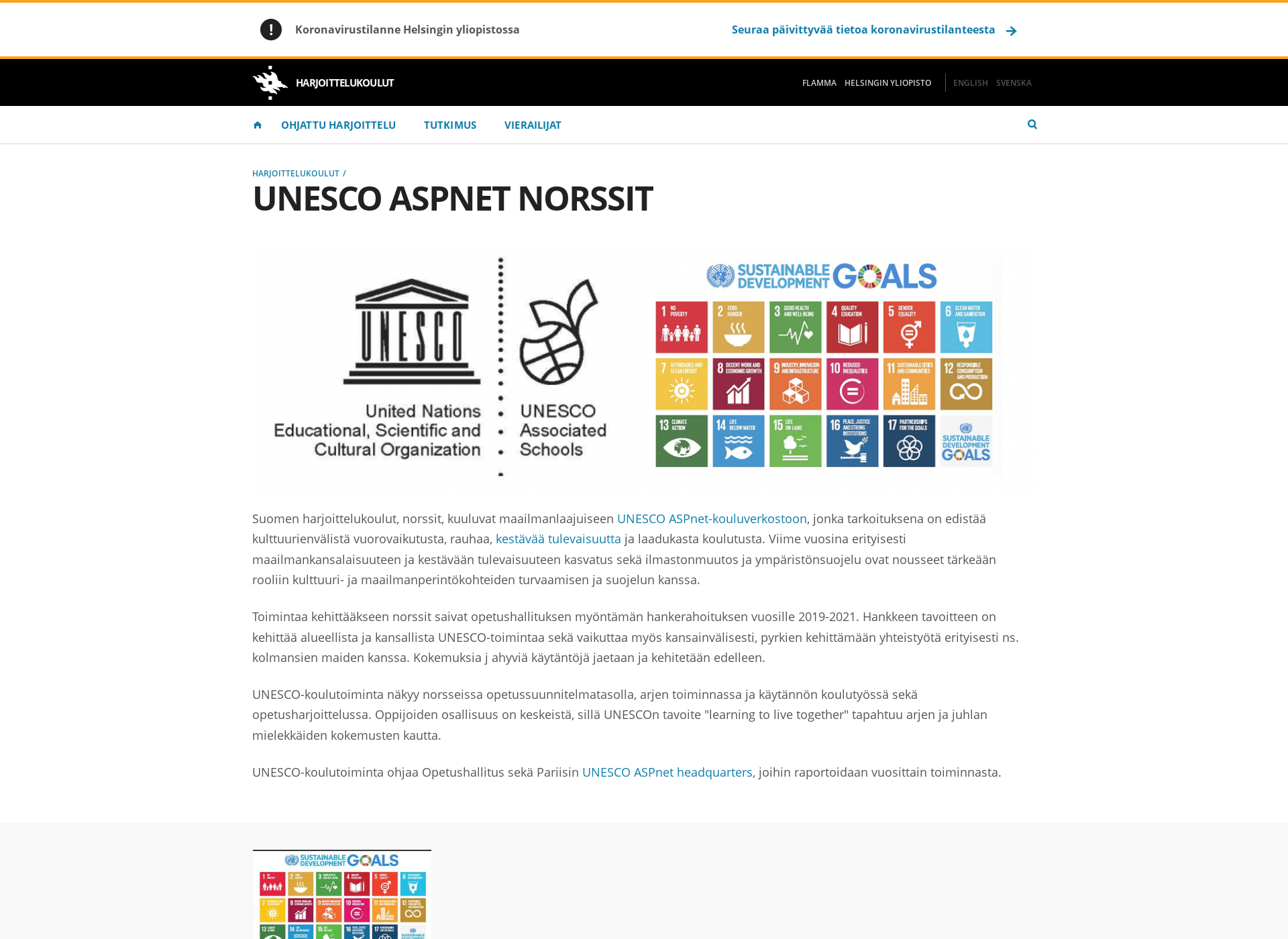 Screenshot for unescoaspnetnorssit.fi