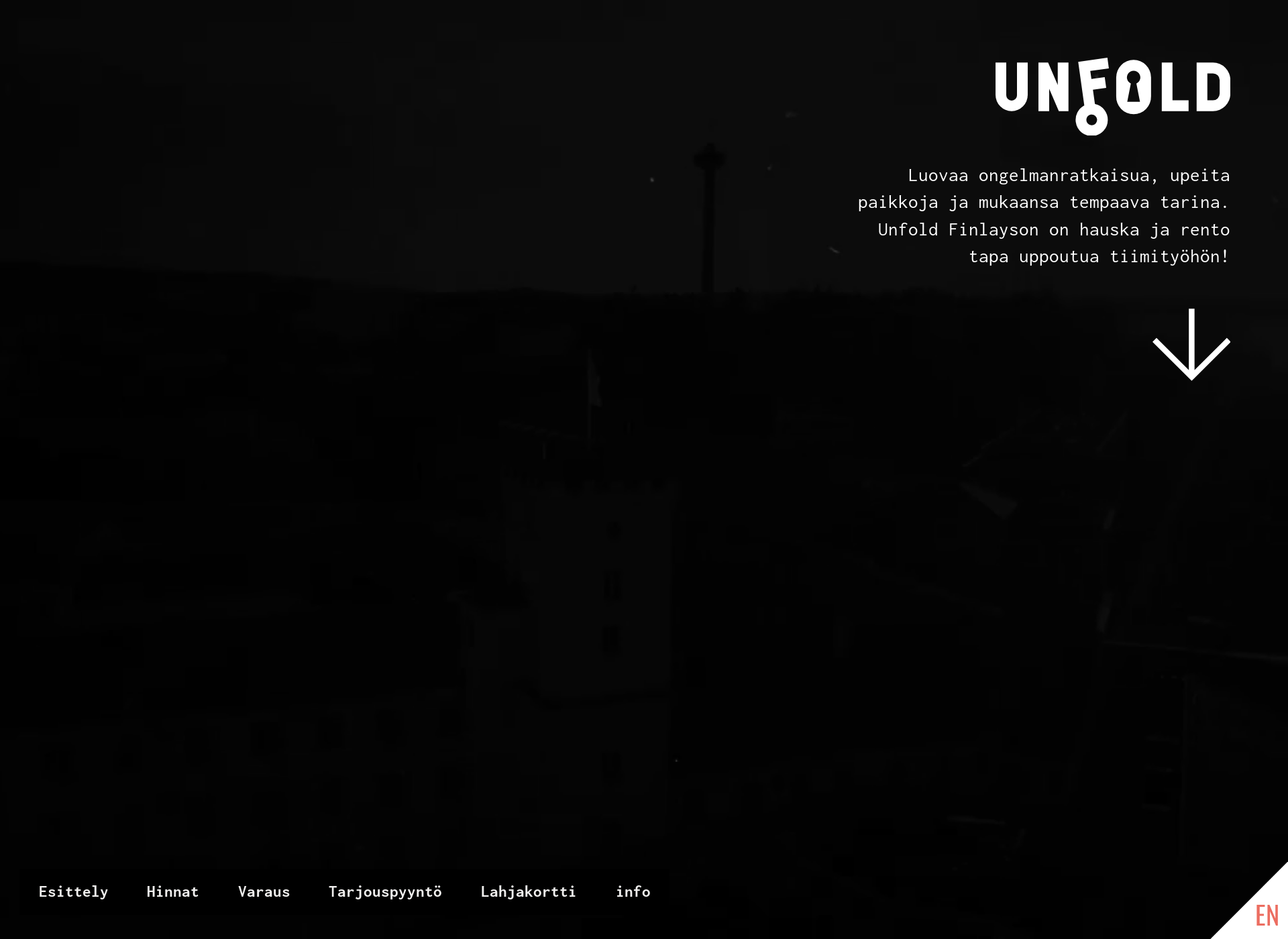 Screenshot for unfold.fi
