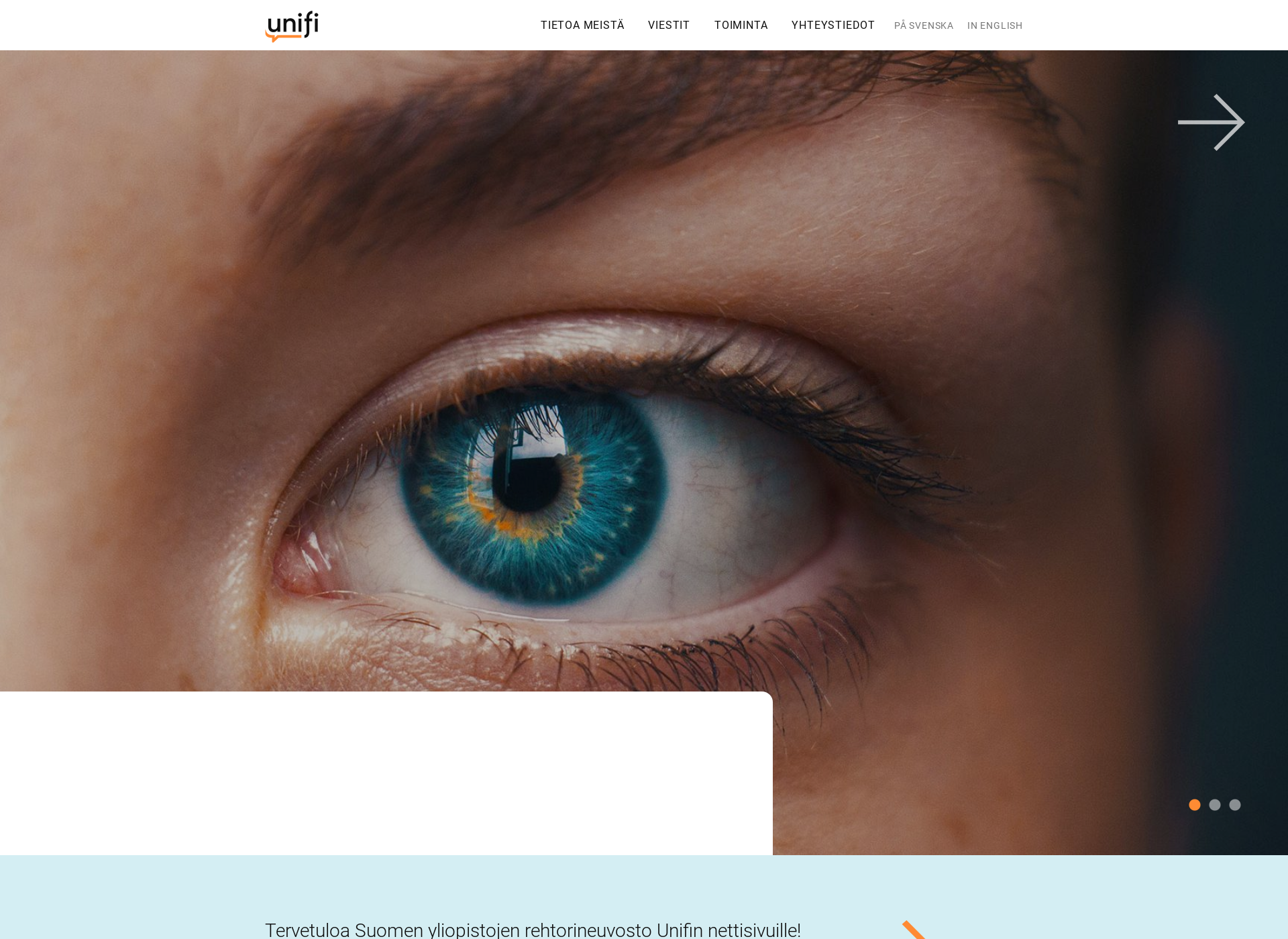 Screenshot for unifi.fi