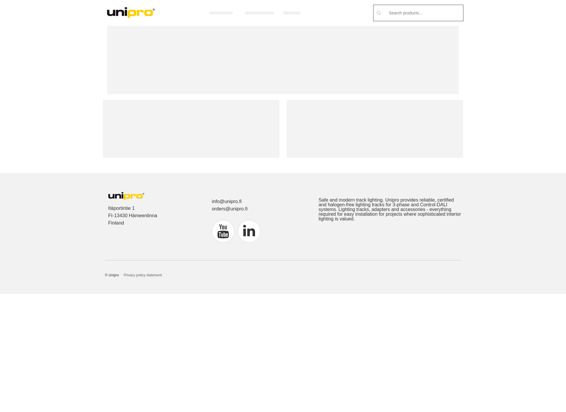 Screenshot for unipro.fi