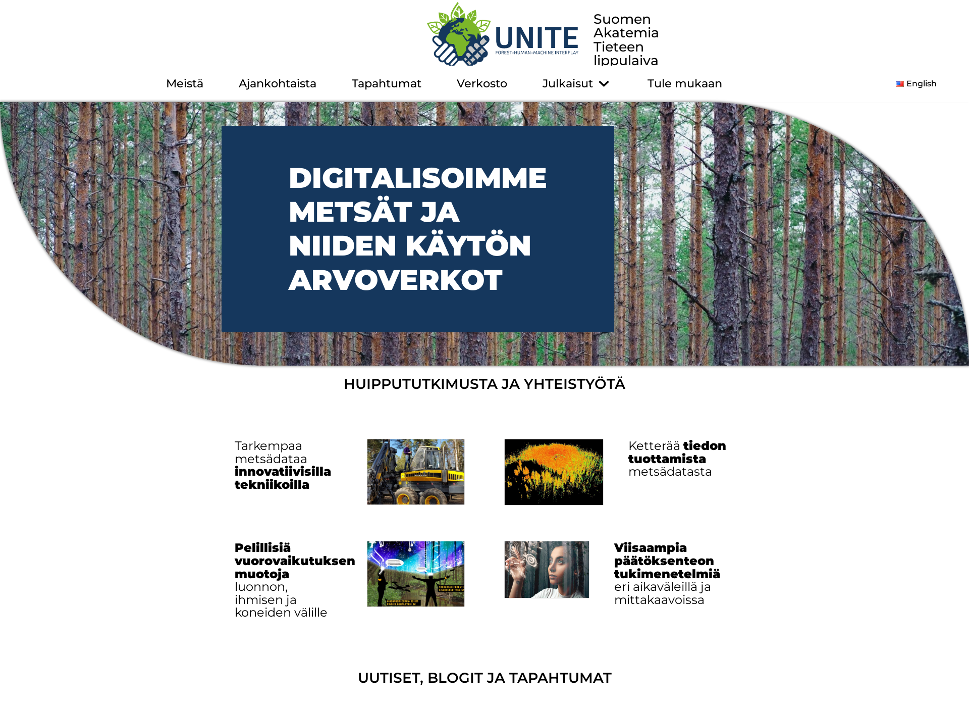 Screenshot for unite.fi