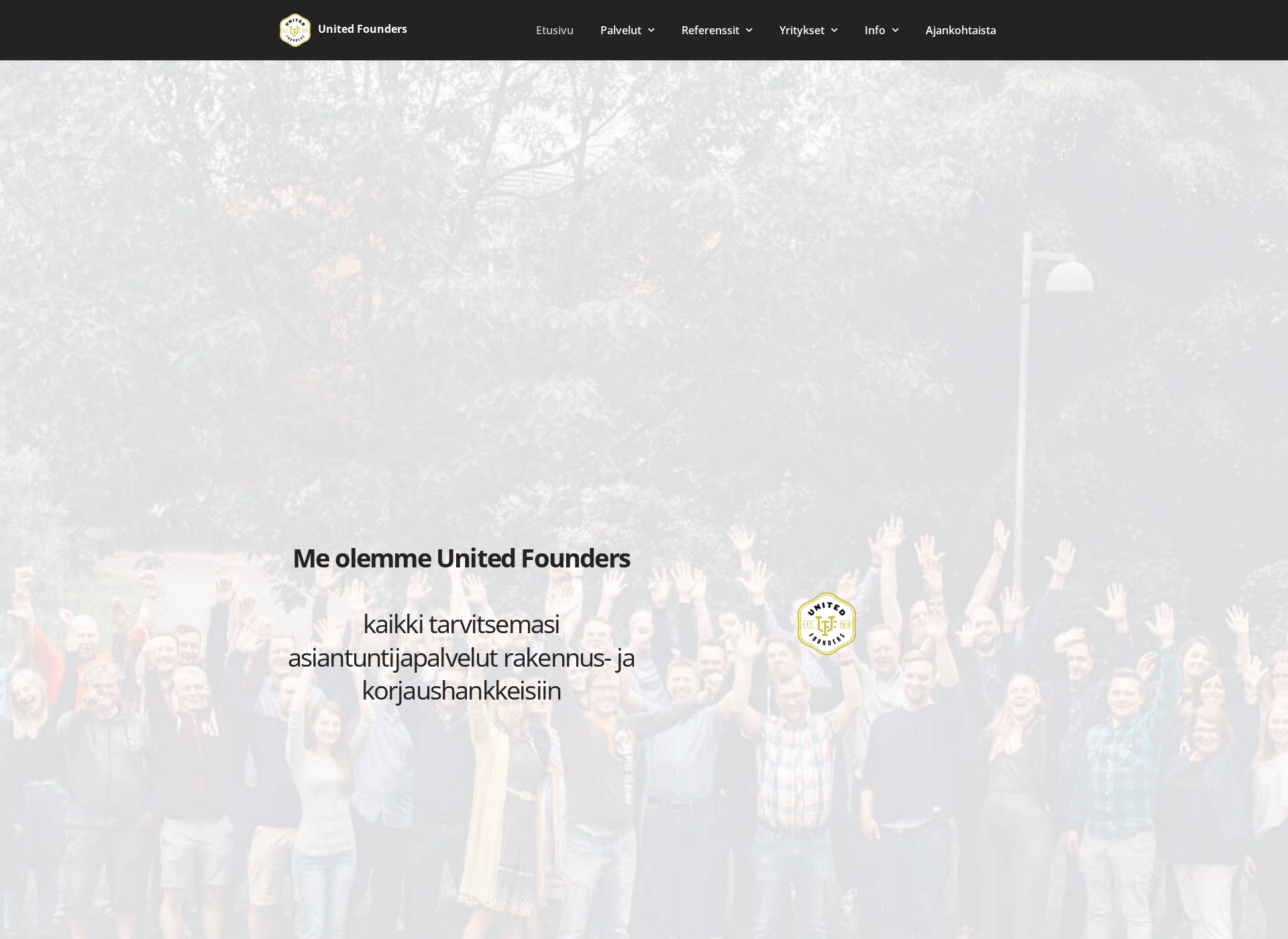 Screenshot for unitedfounders.fi