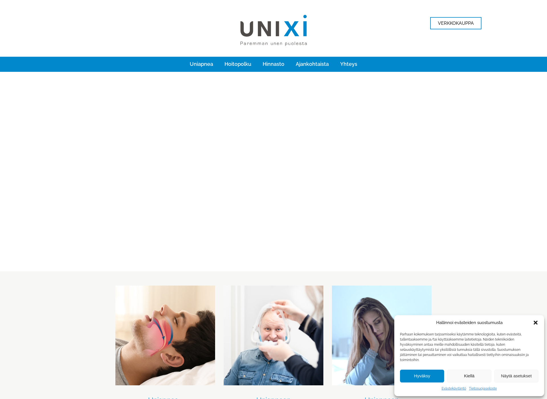 Screenshot for unixi.fi
