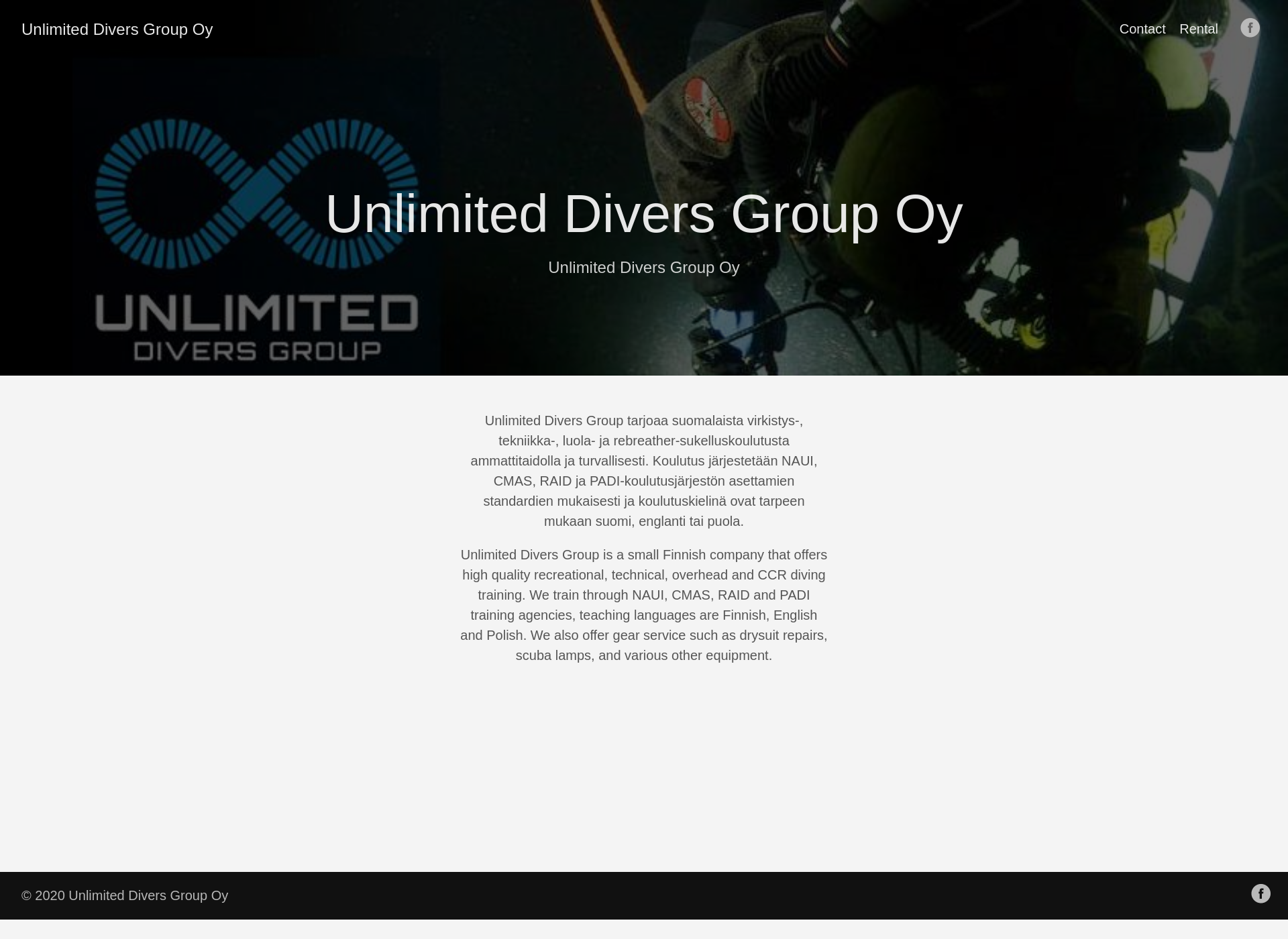 Näyttökuva unlimited-divers.eu