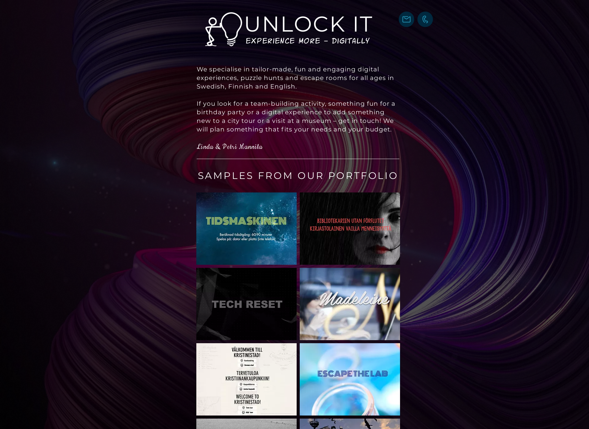 Screenshot for unlockit.fi