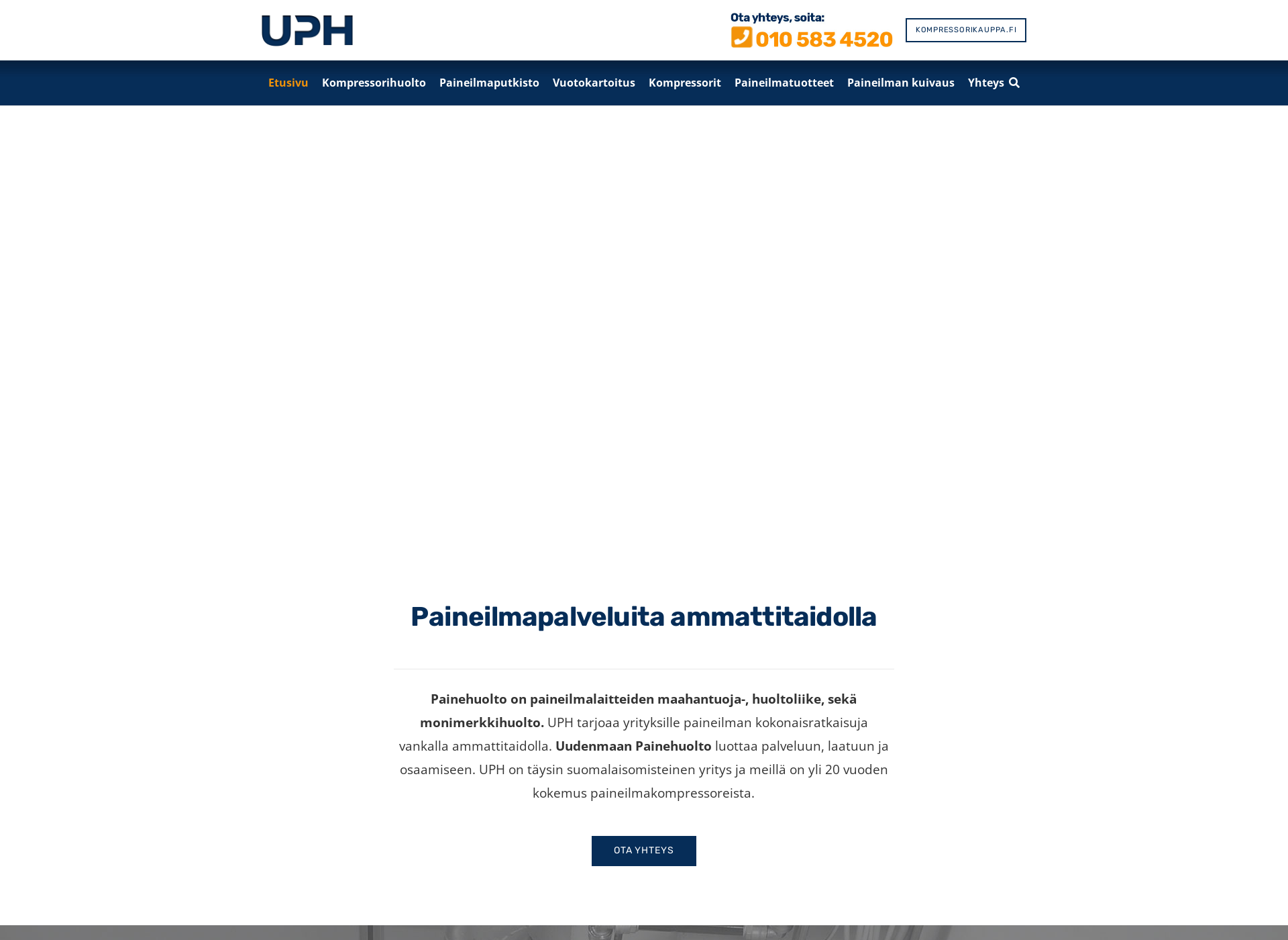 Screenshot for uph.fi
