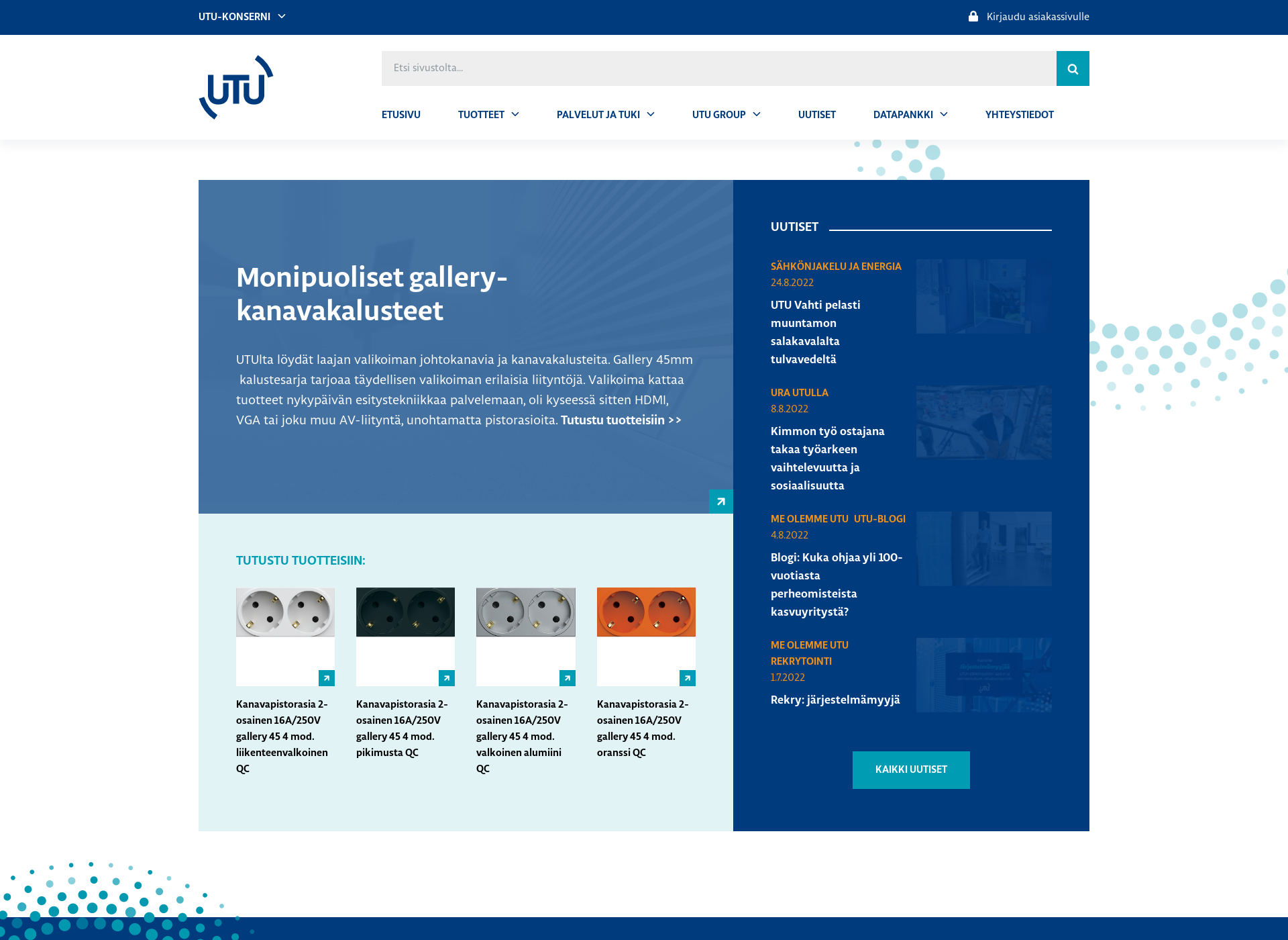 Screenshot for ups-huolto.fi