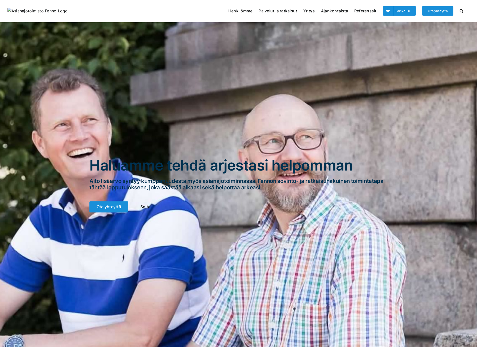 Screenshot for urakkajuristi.fi