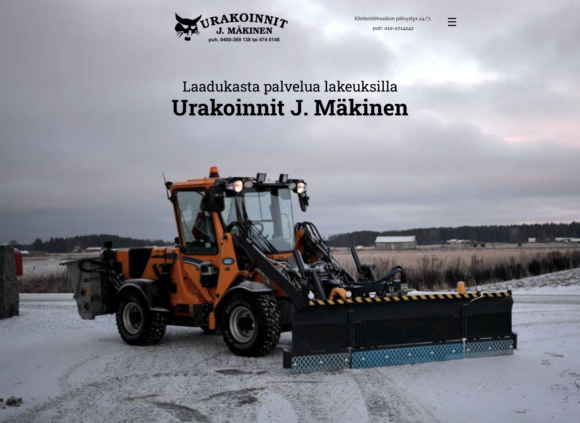 Skärmdump för urakoinnit.fi