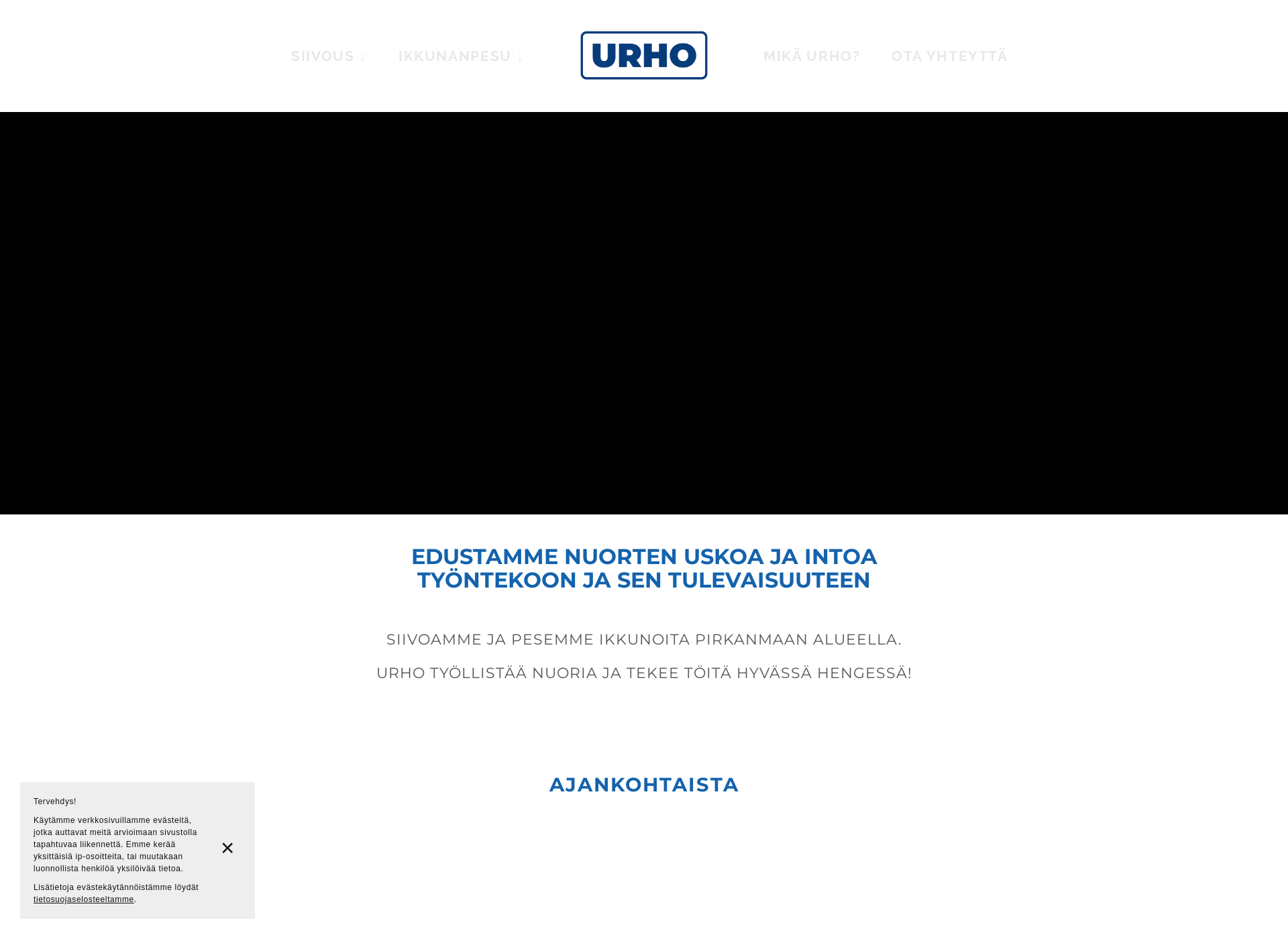 Screenshot for urhopesu.fi
