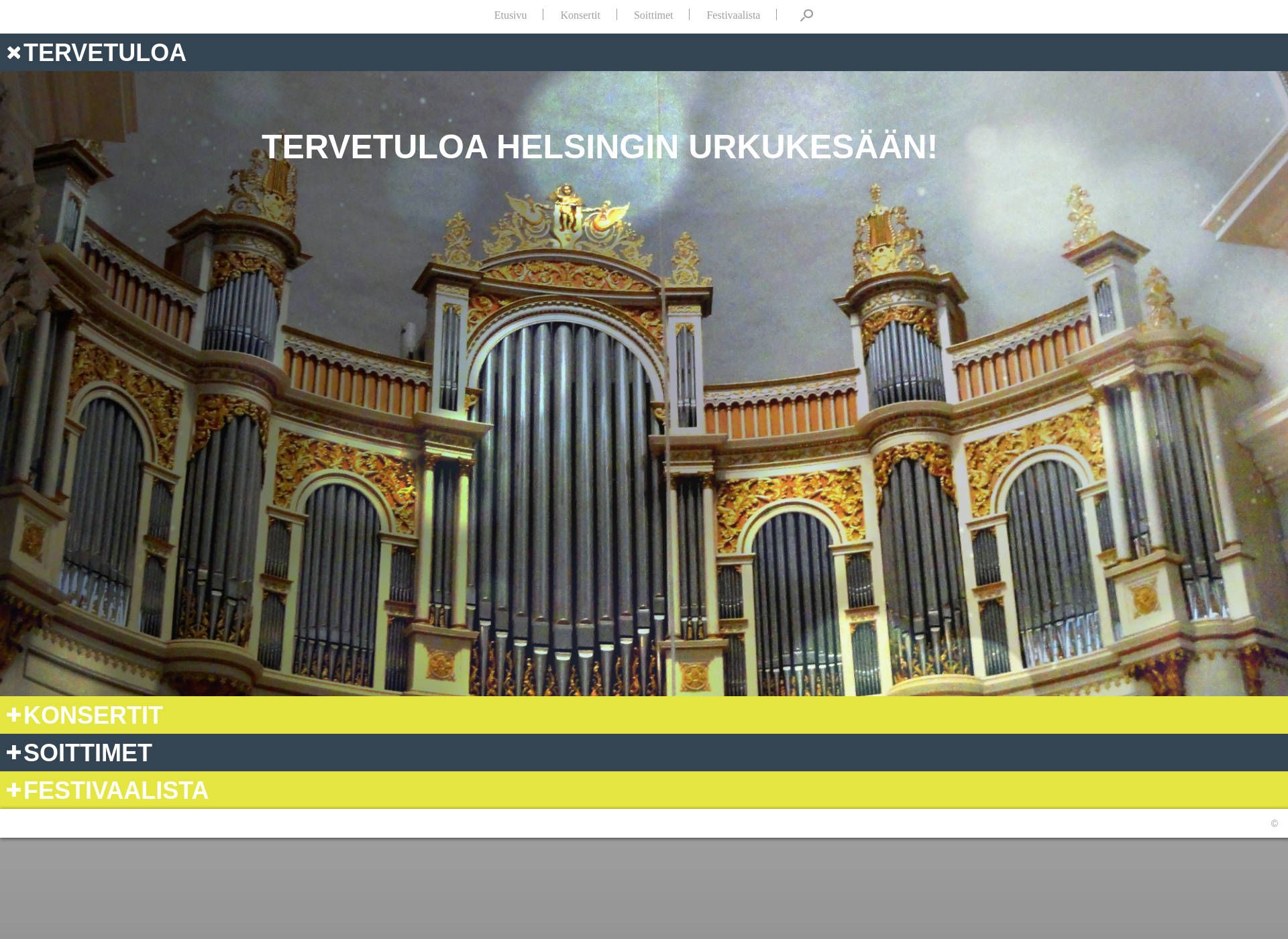 Screenshot for urkukesa.fi