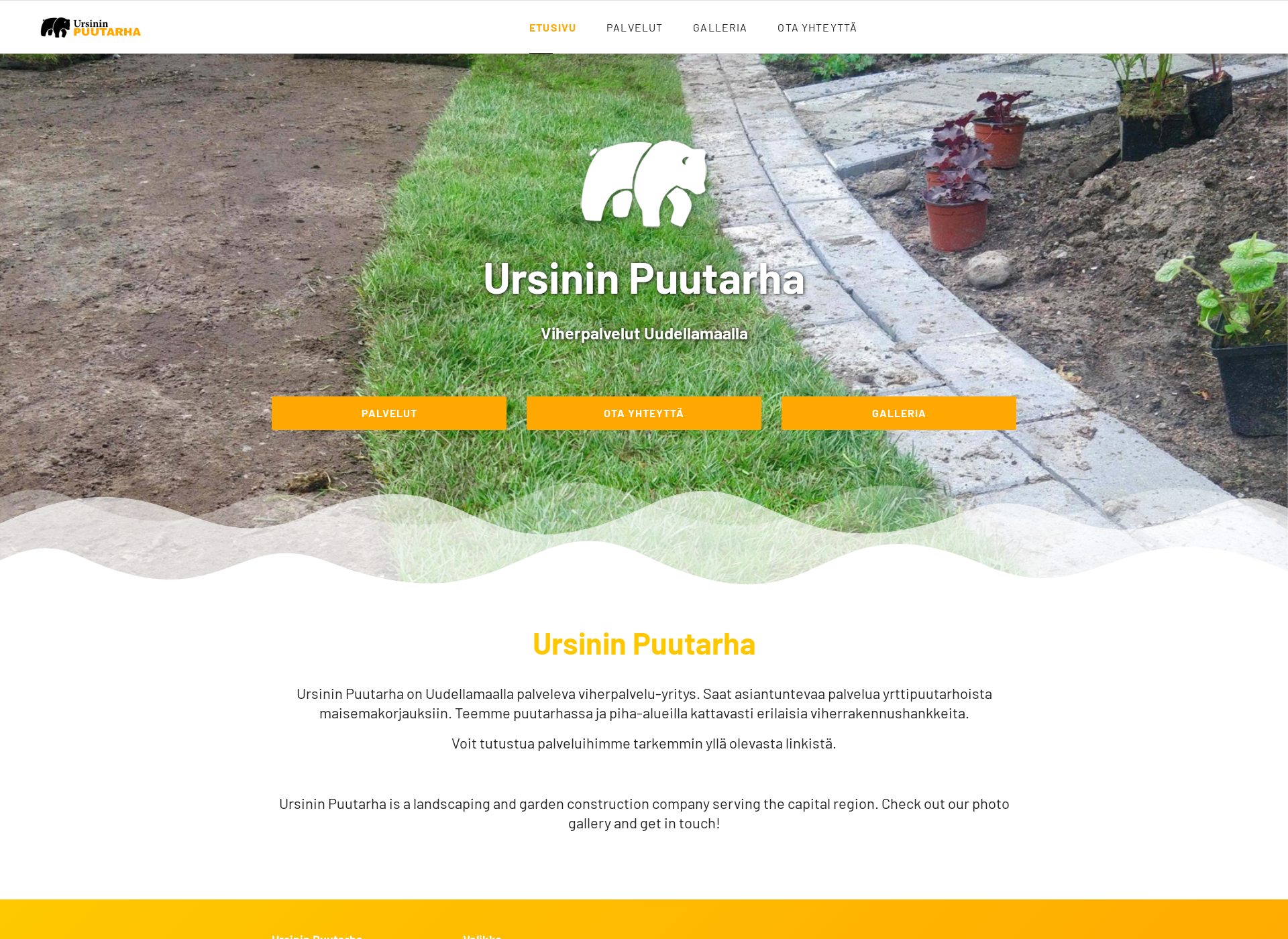 Screenshot for ursinin.fi