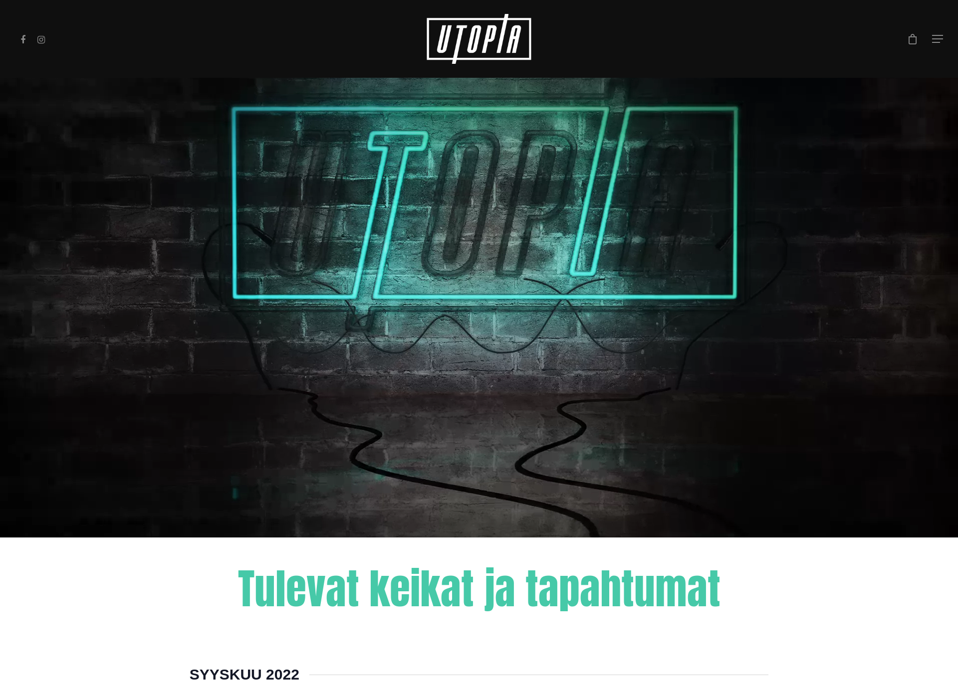 Screenshot for utopiaclub.fi