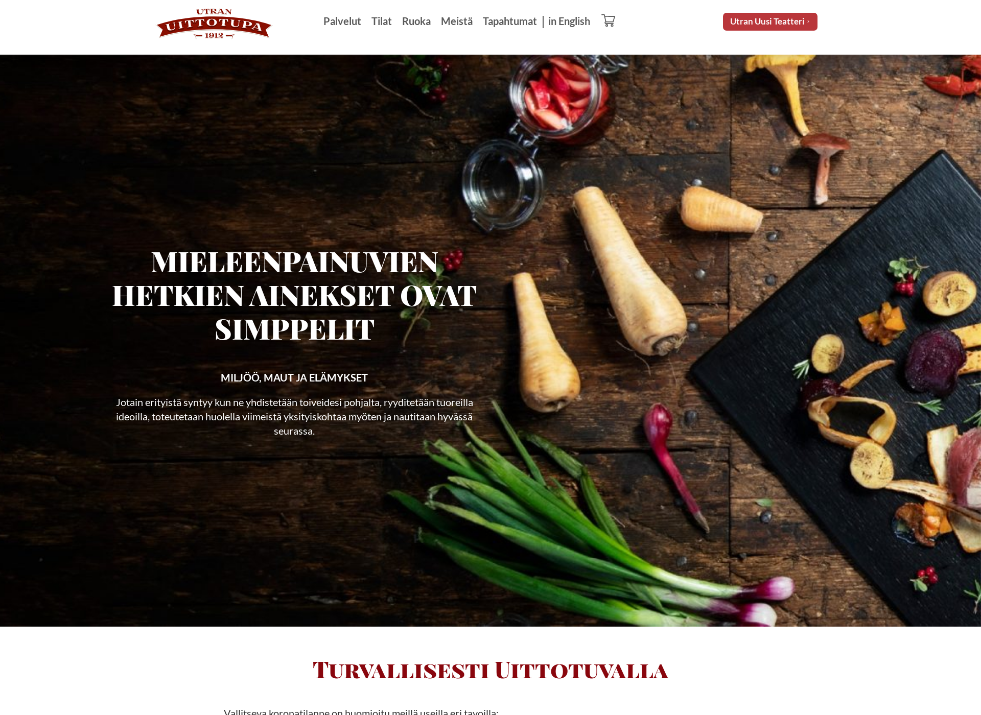 Screenshot for utranuusiteatteri.fi