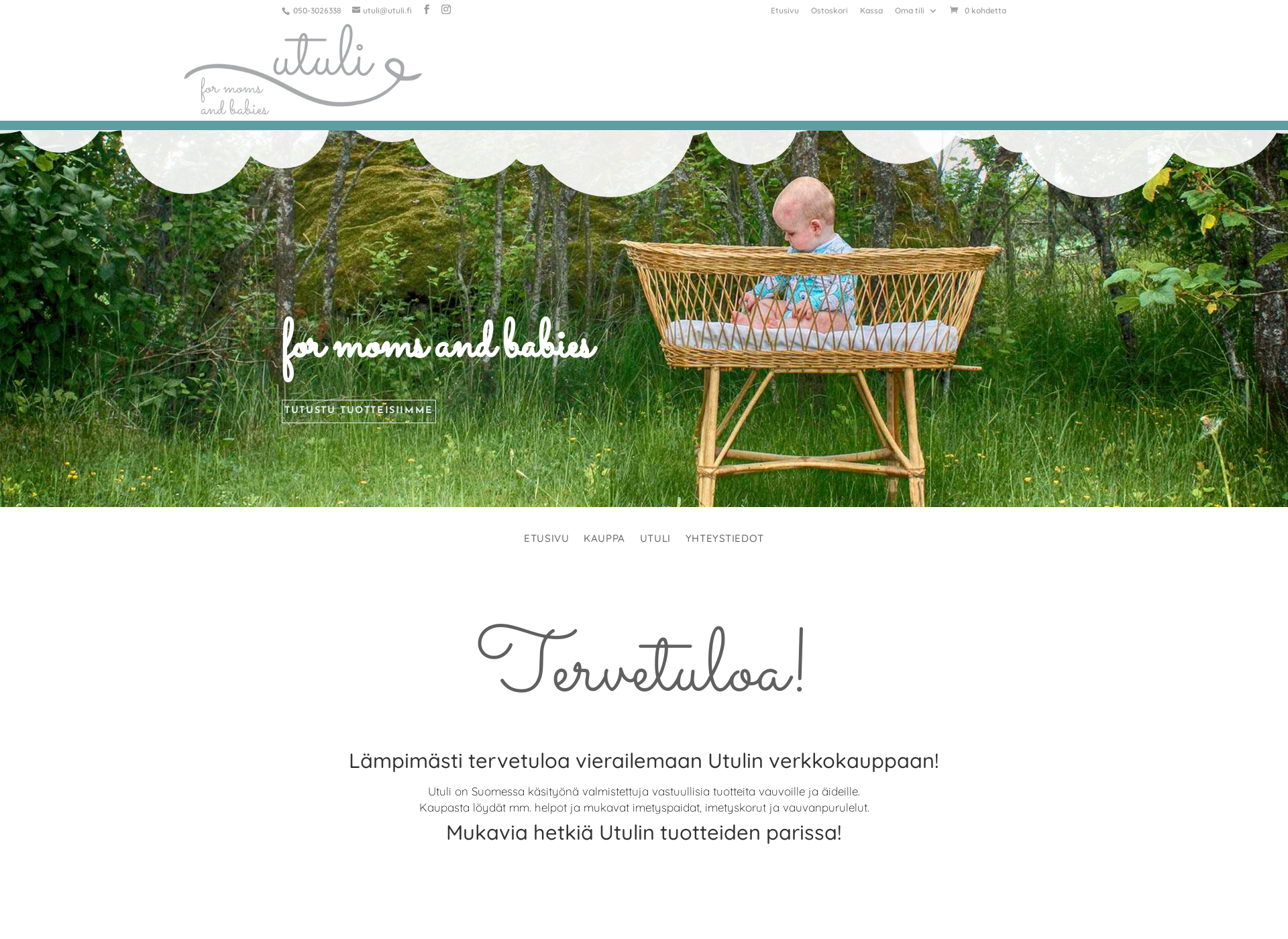 Screenshot for utuli.fi