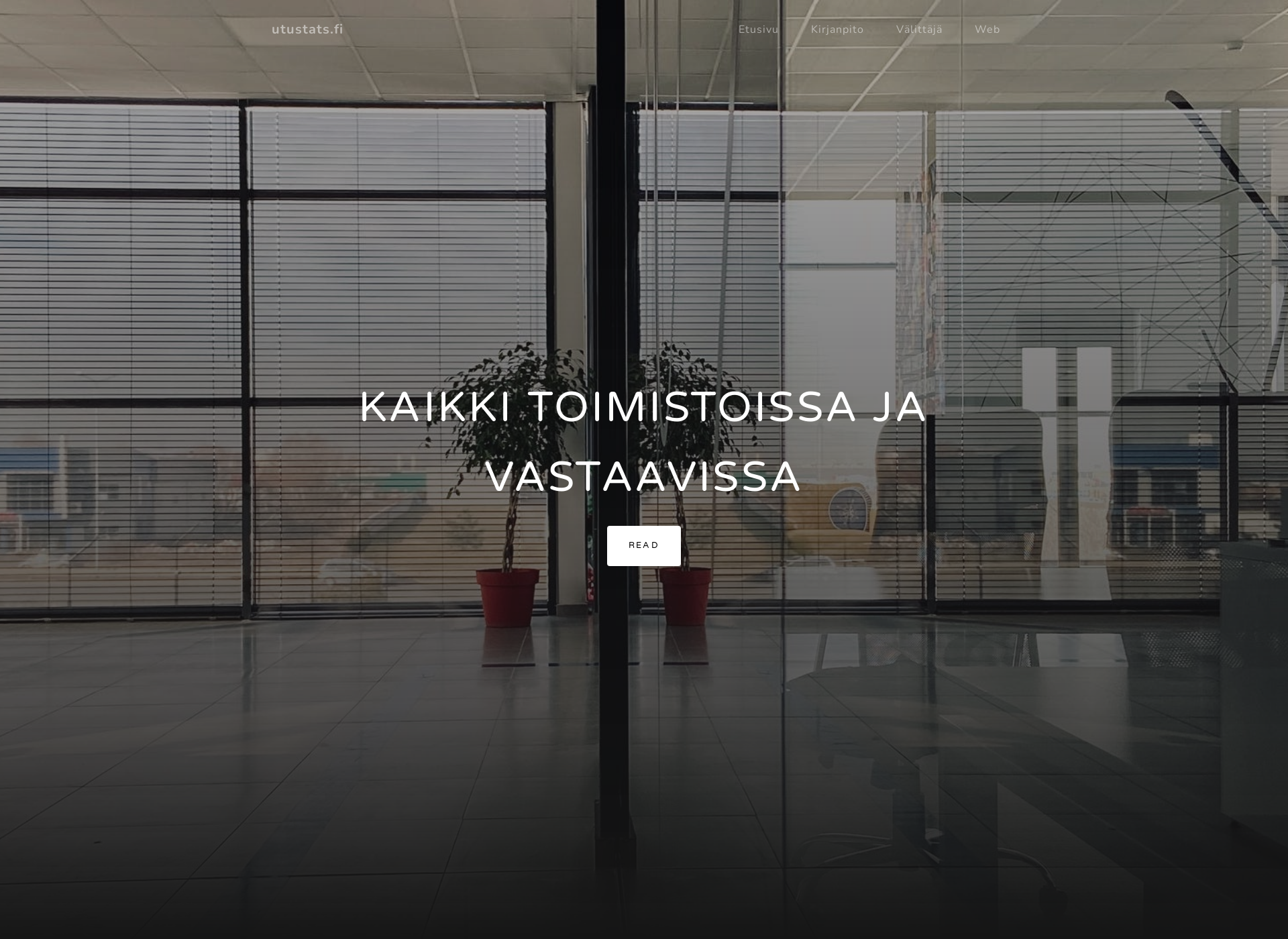 Screenshot for utustats.fi
