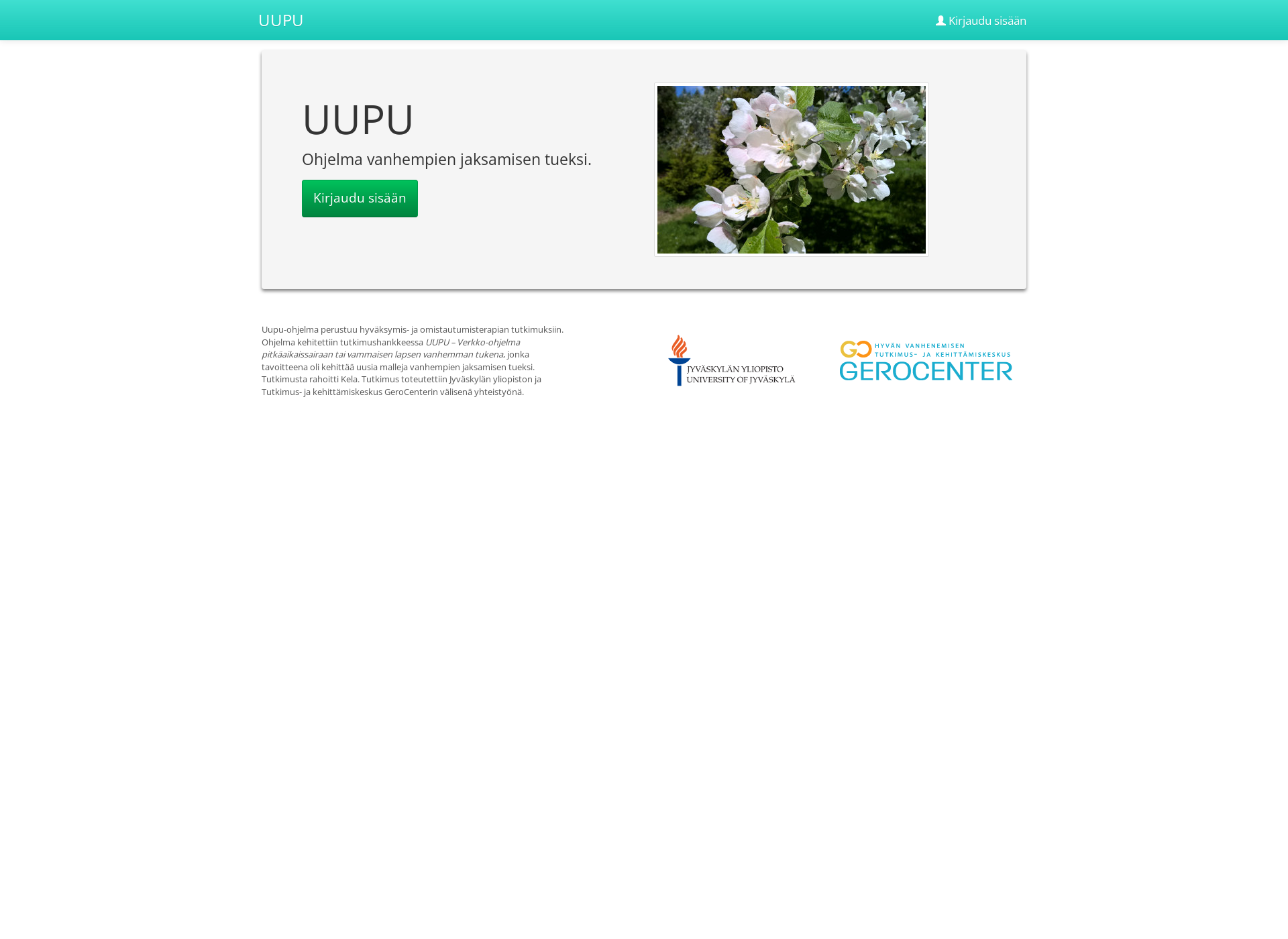 Screenshot for uupu.fi