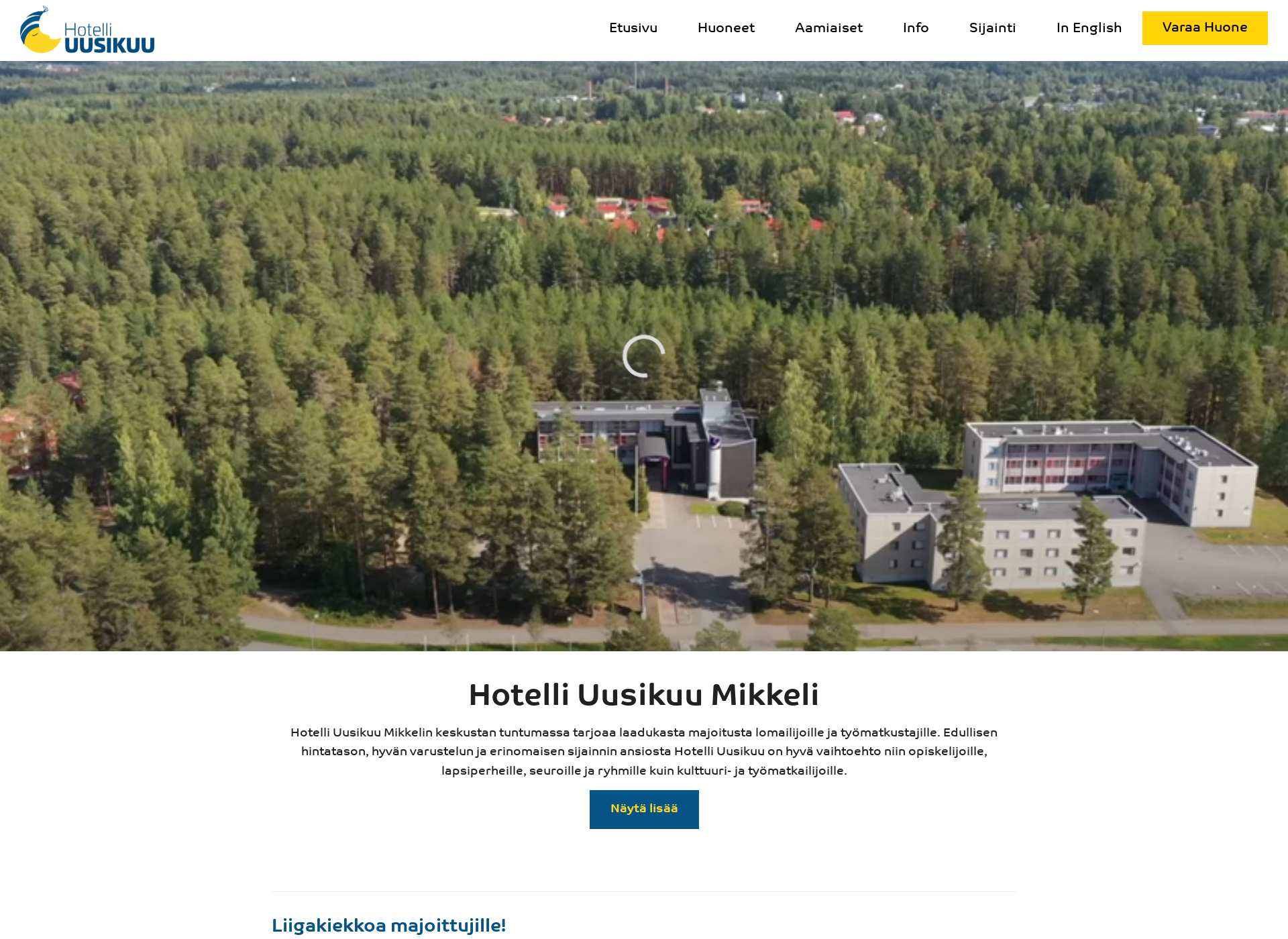 Screenshot for uusikuu.fi