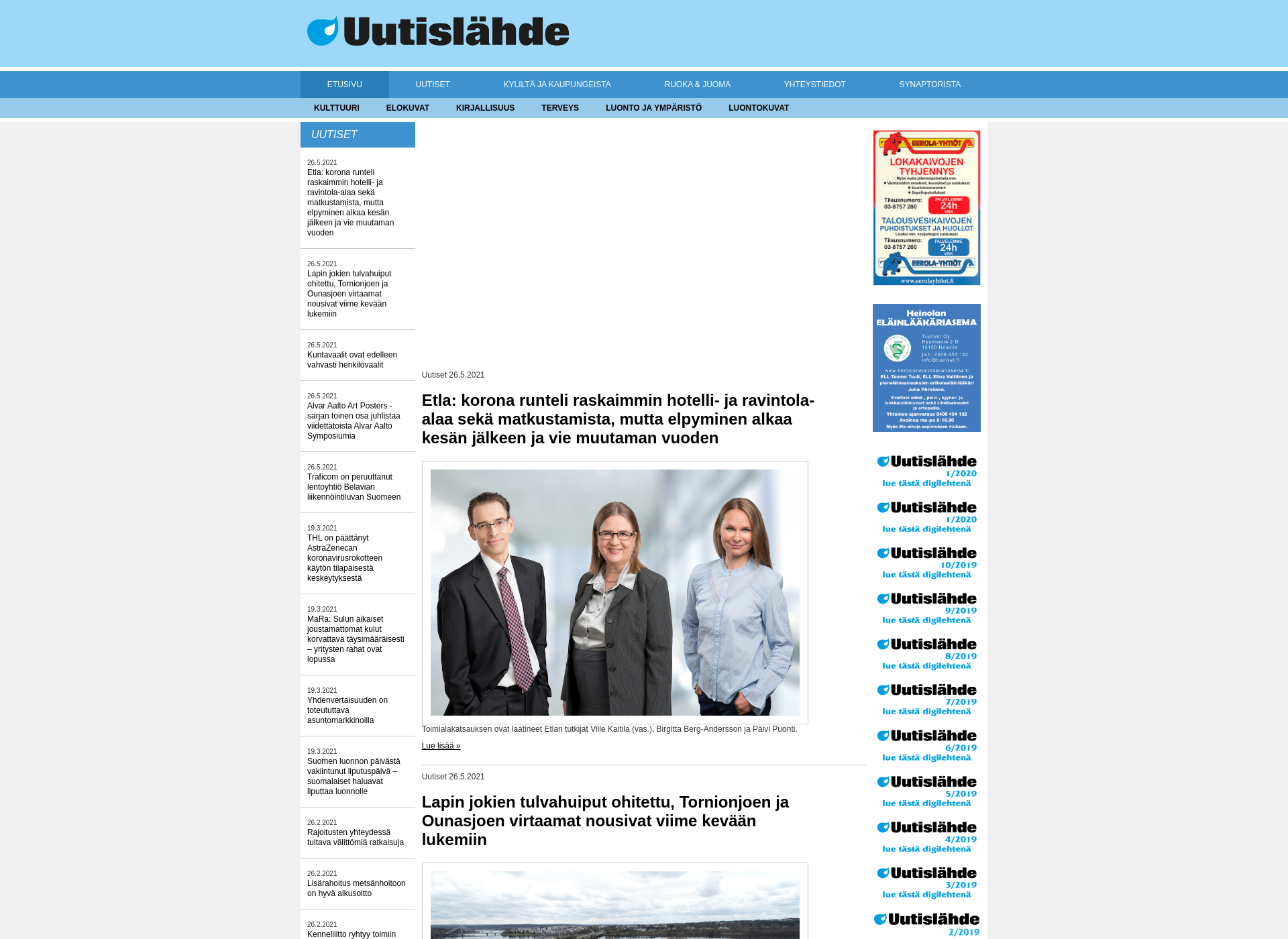 Screenshot for uutislähde.fi