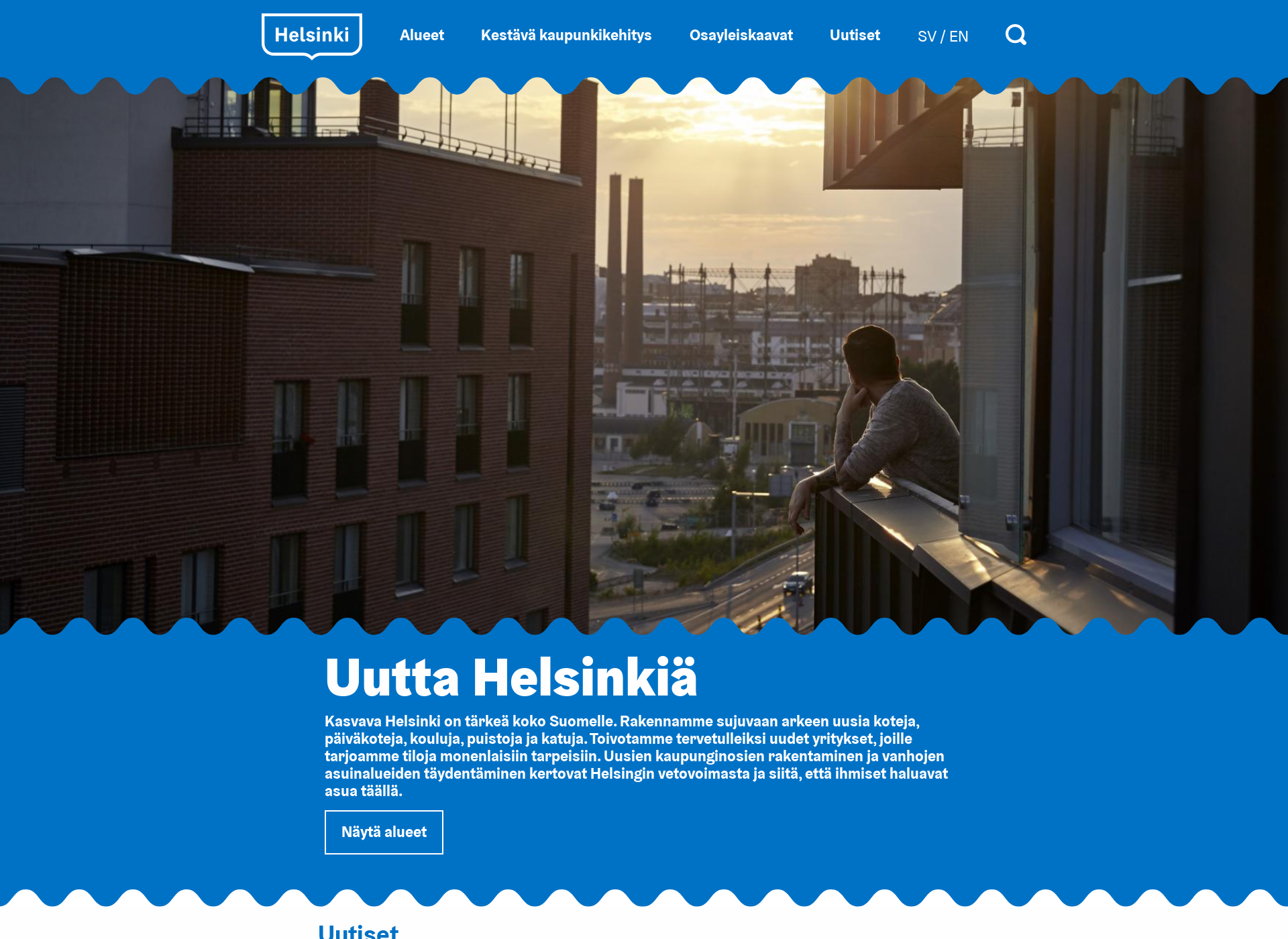 Screenshot for uuttahelsinkiä.fi