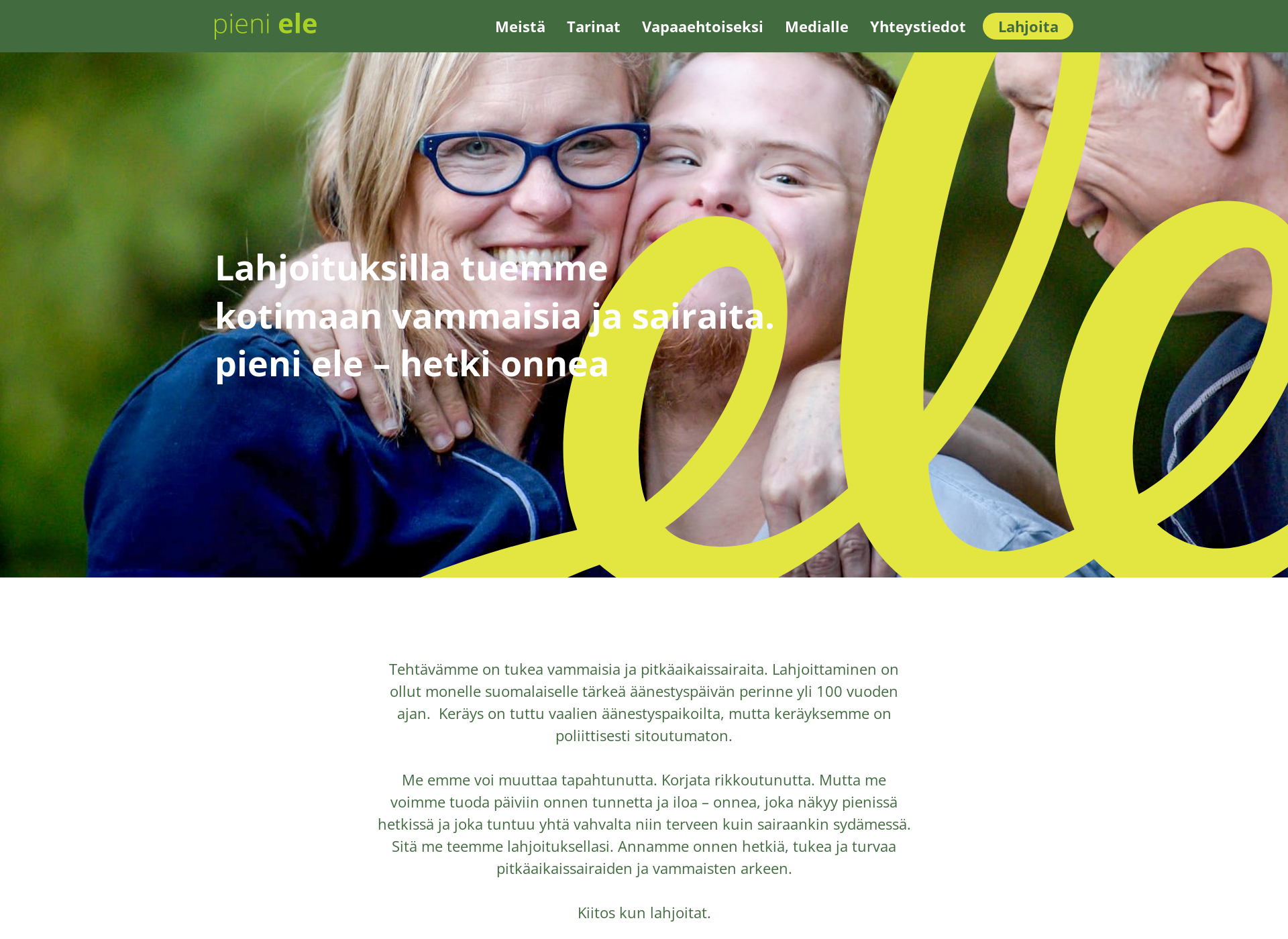 Screenshot for vaalikerays.fi