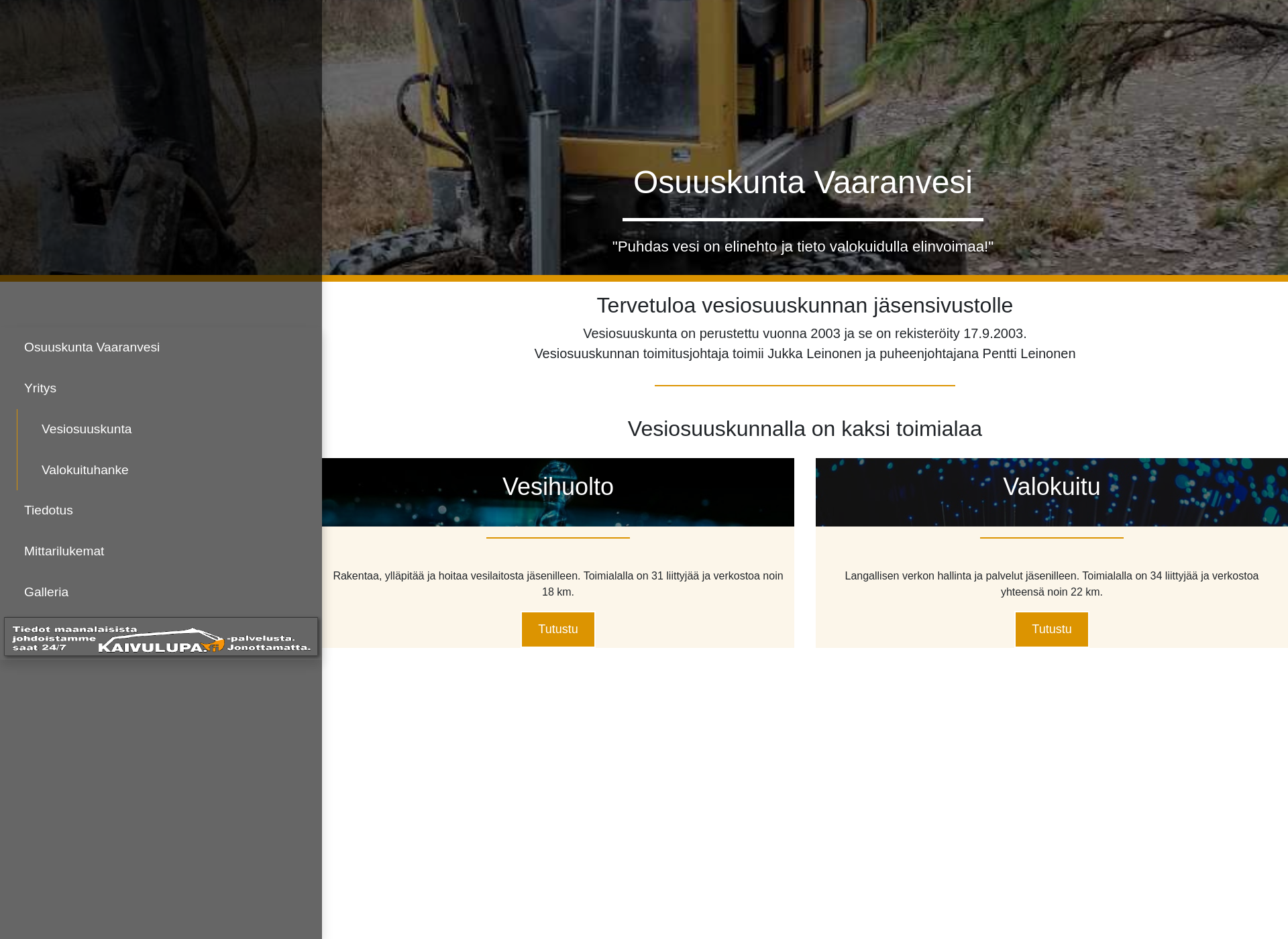 Screenshot for vaarankuitu.fi
