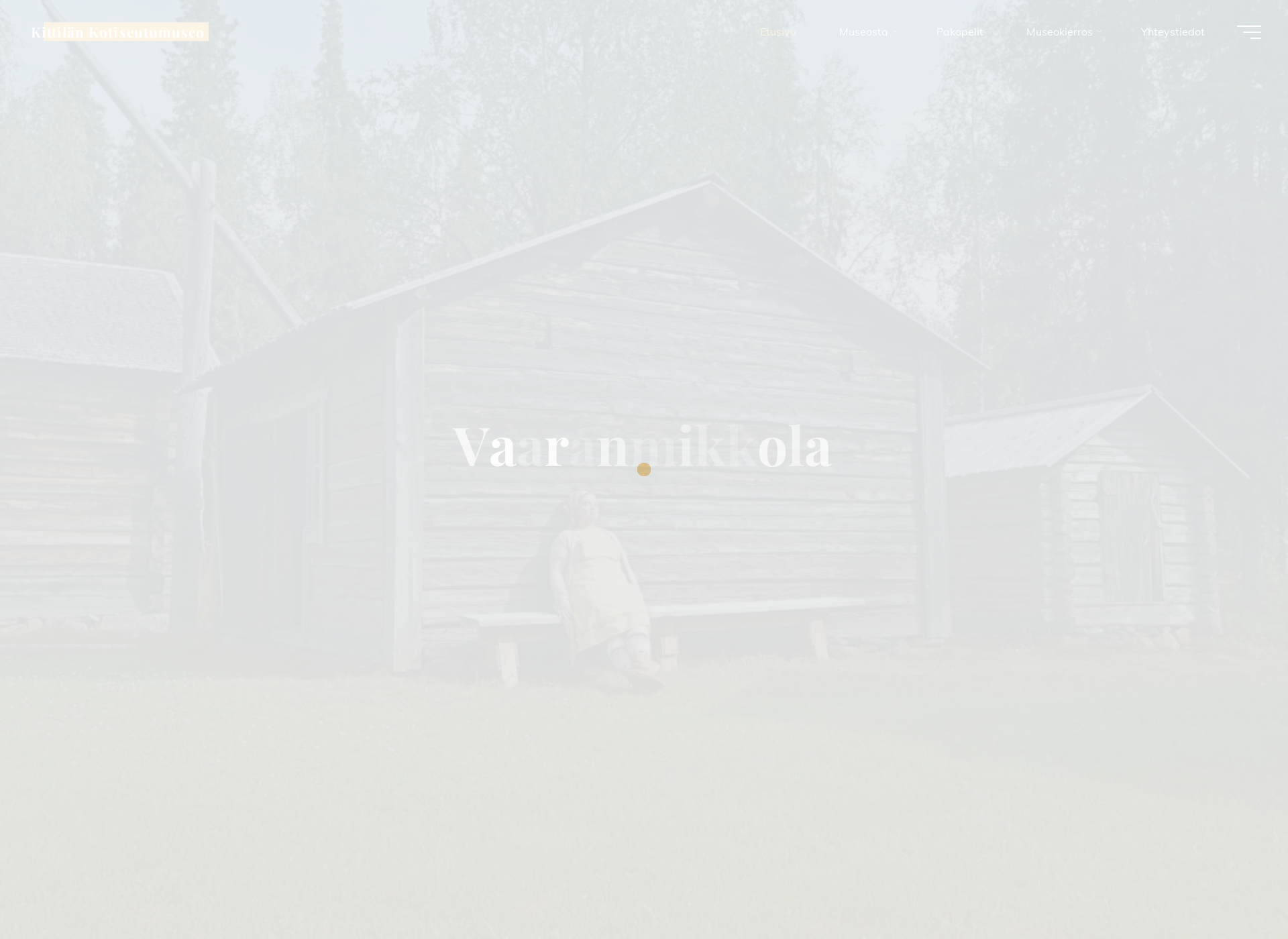 Screenshot for vaaranmikkola.fi